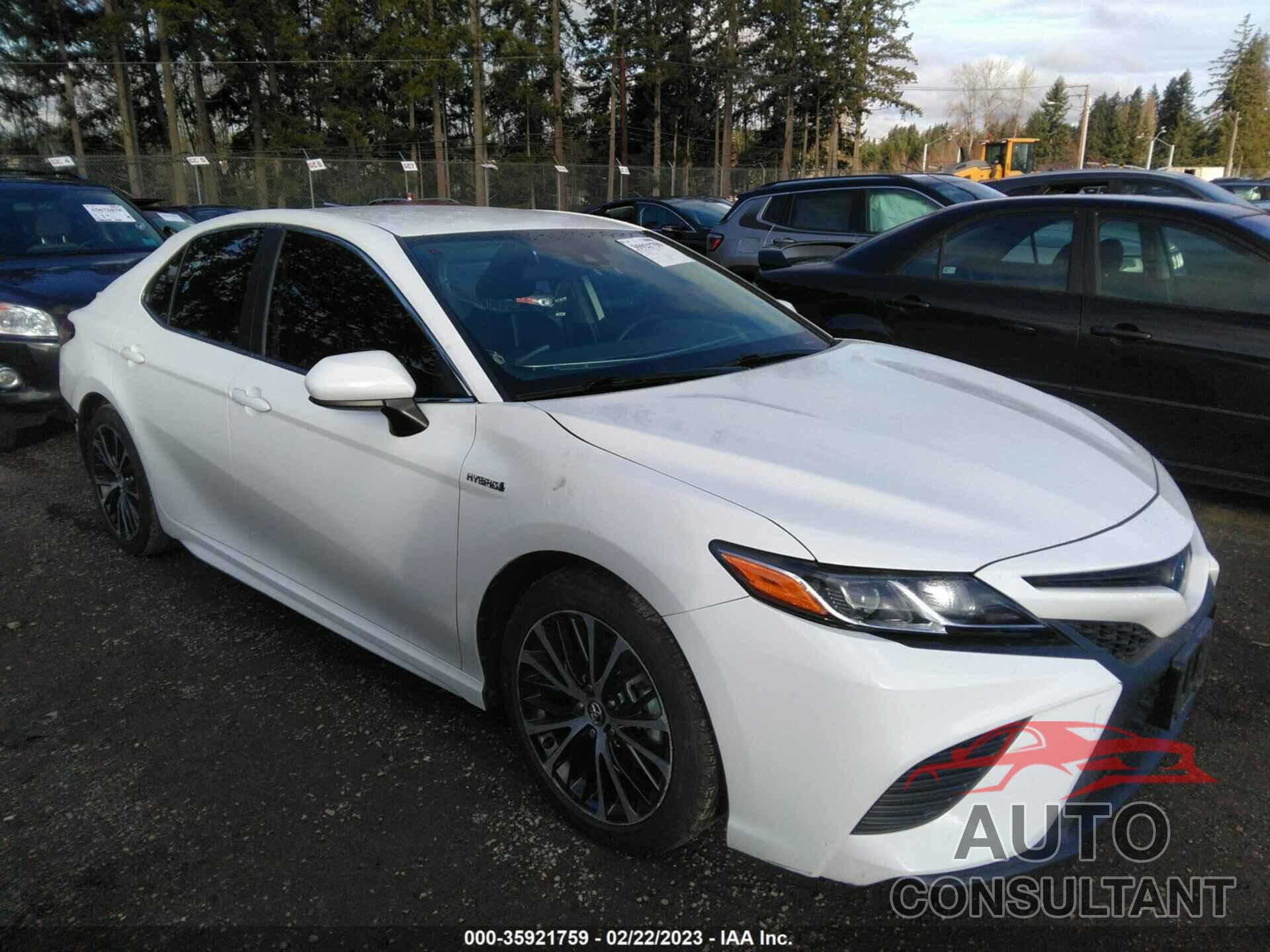 TOYOTA CAMRY 2020 - 4T1G31AK6LU013050