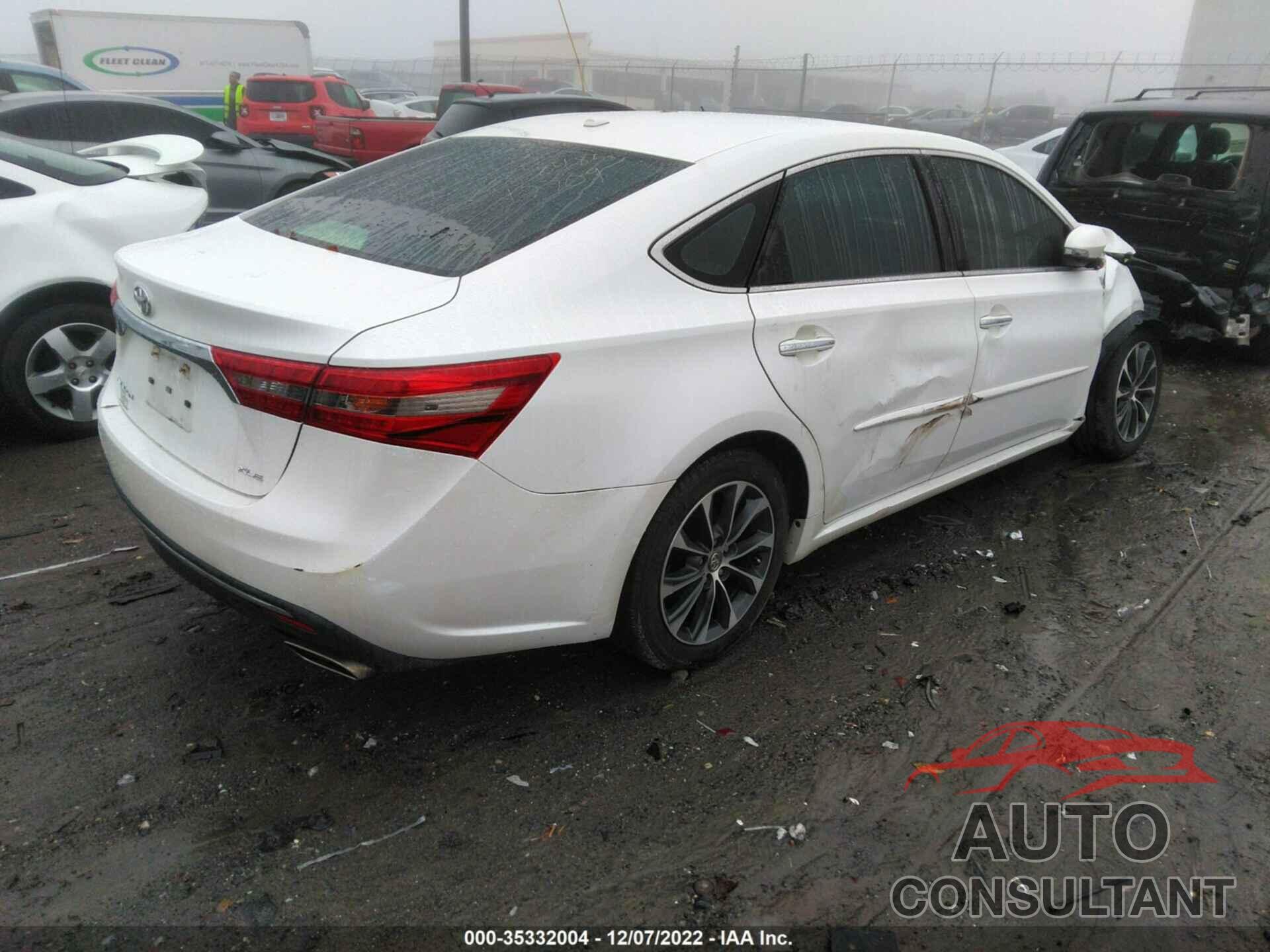 TOYOTA AVALON 2016 - 4T1BK1EB2GU228485