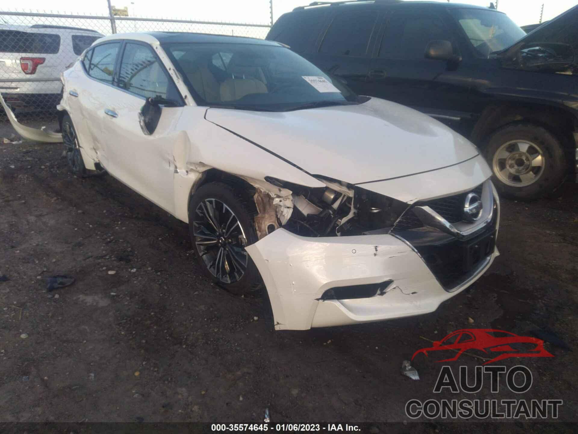 NISSAN MAXIMA 2017 - 1N4AA6APXHC401054