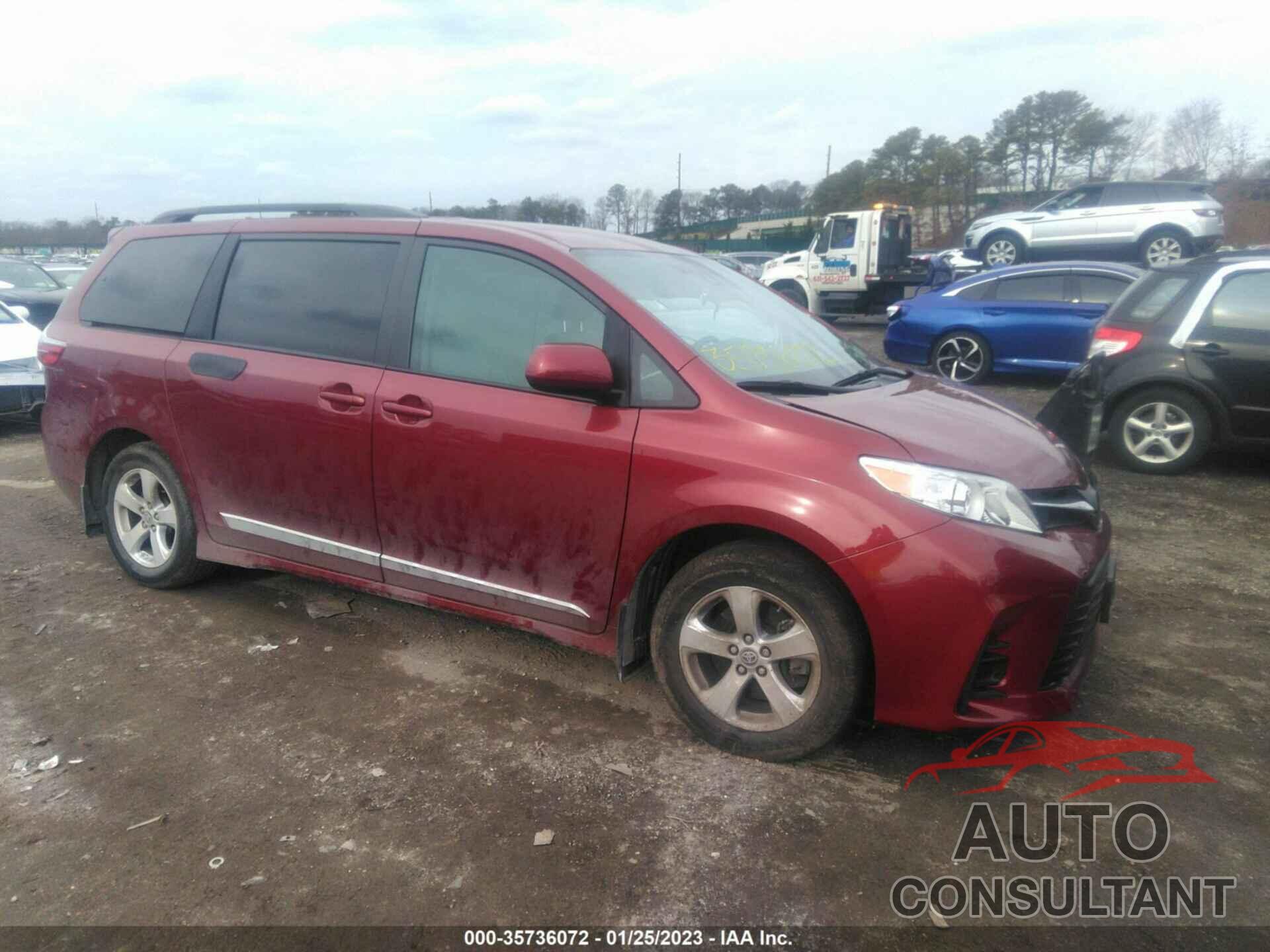 TOYOTA SIENNA 2020 - 5TDKZ3DC6LS074755