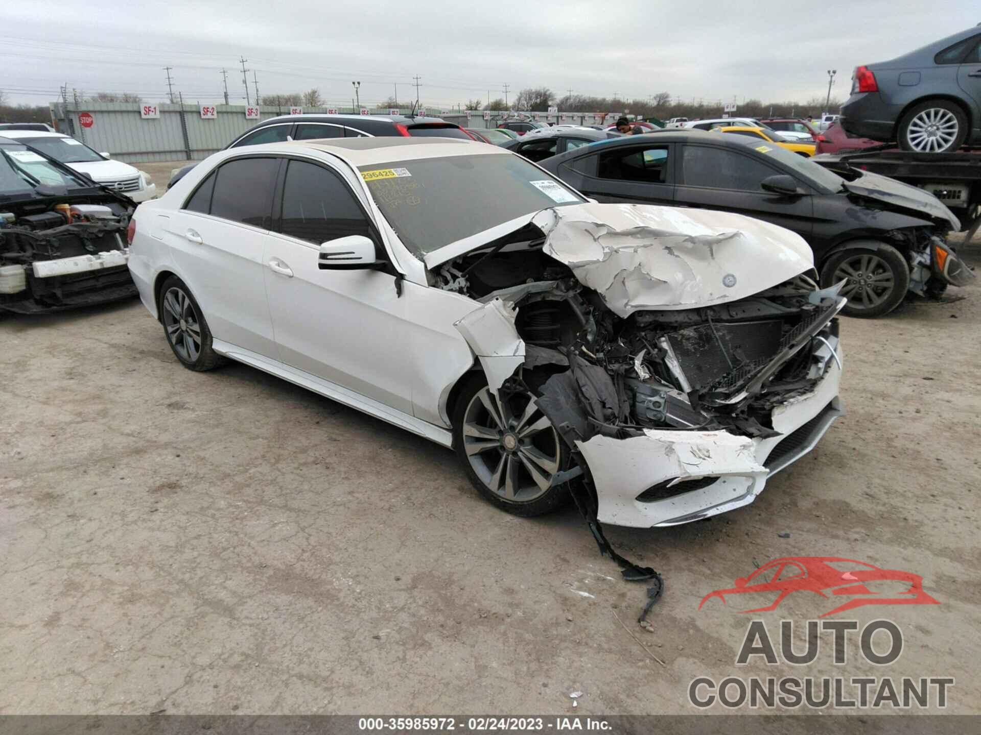 MERCEDES-BENZ E-CLASS 2015 - WDDHF5KB9FB112215