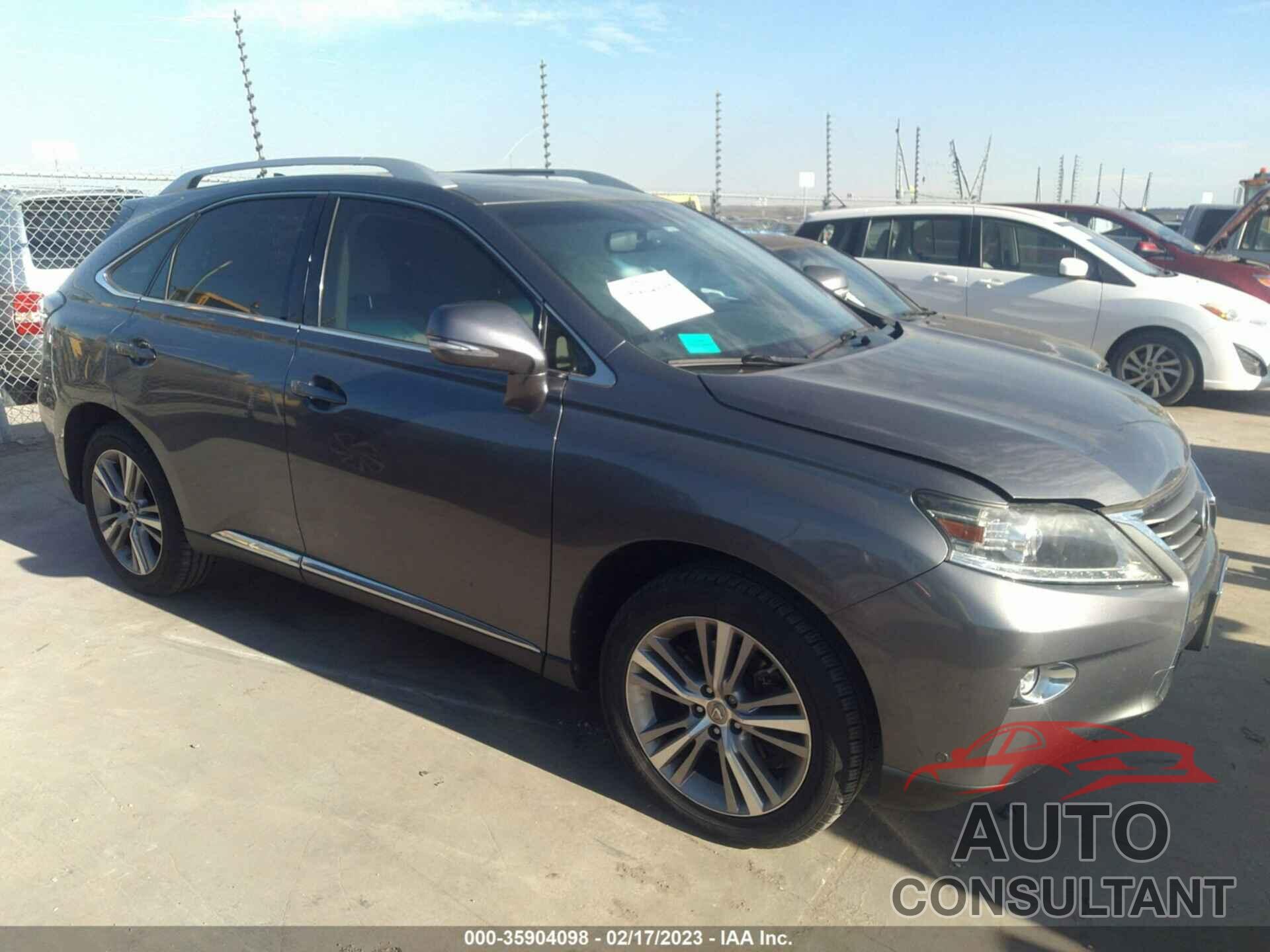 LEXUS RX 350 2015 - 2T2ZK1BA5FC177800