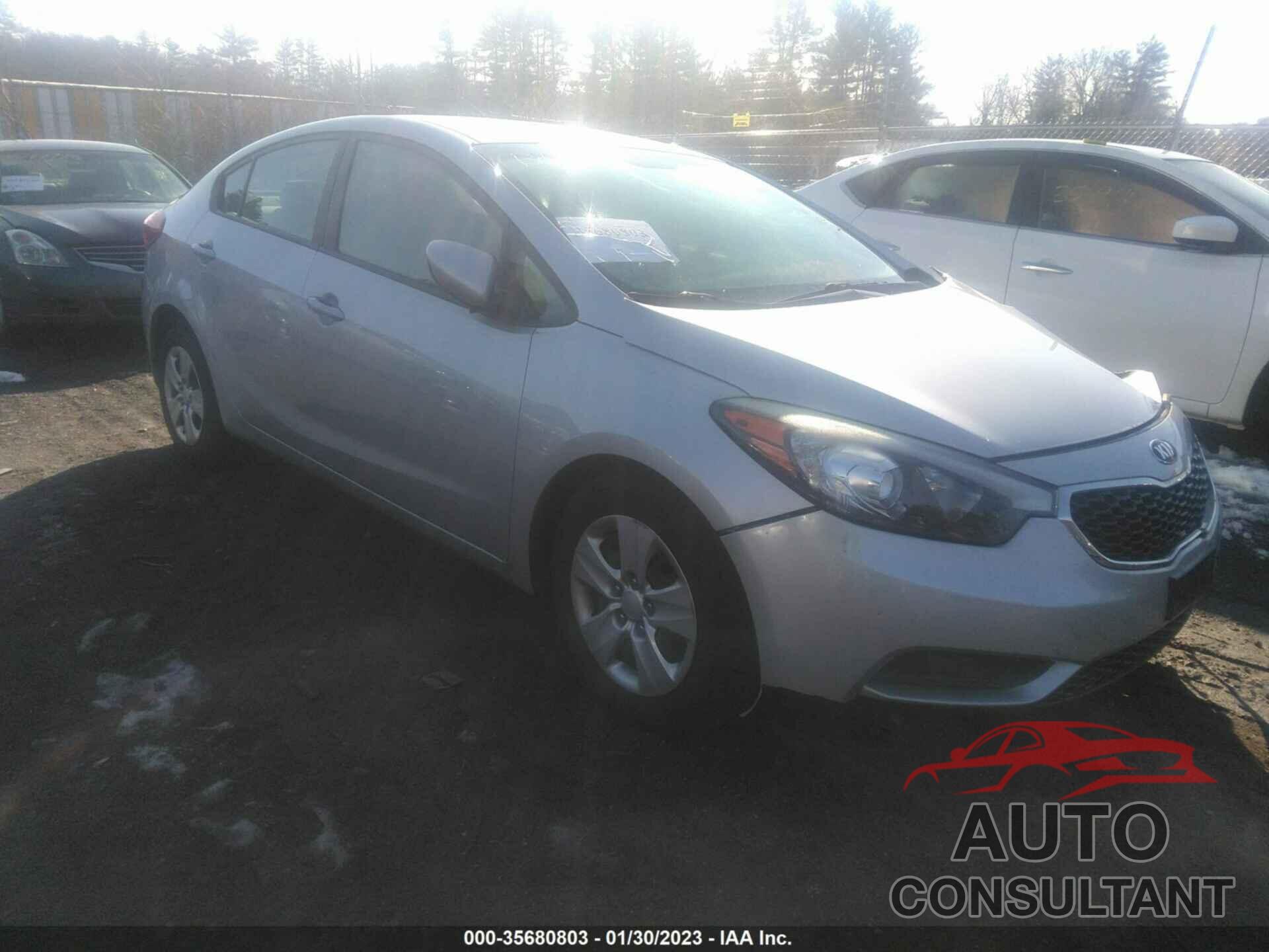 KIA FORTE 2015 - KNAFK4A65F5371145