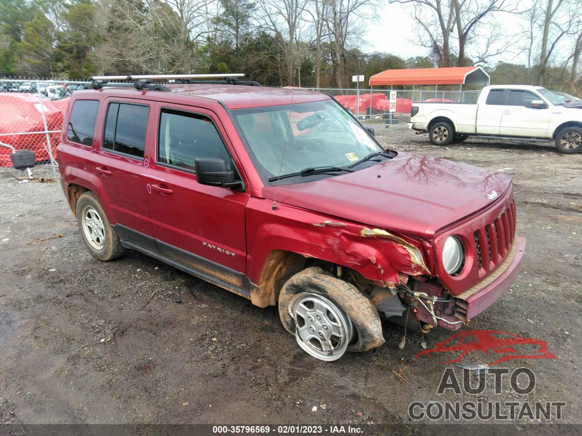 JEEP PATRIOT 2017 - 1C4NJPBA2HD209830