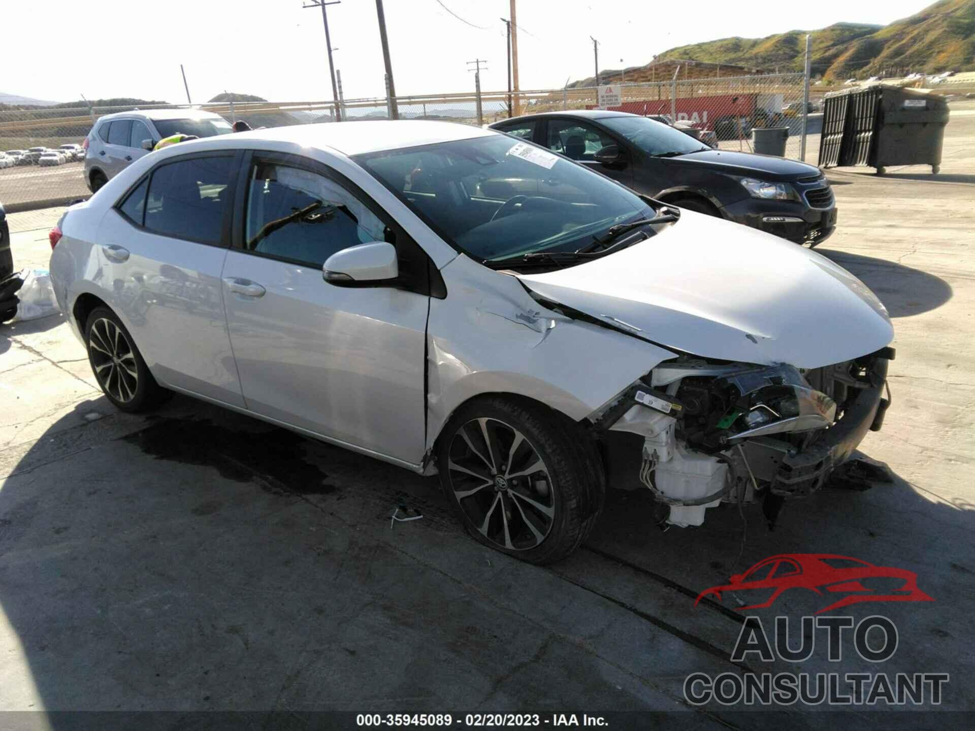 TOYOTA COROLLA 2017 - 5YFBURHEXHP596978