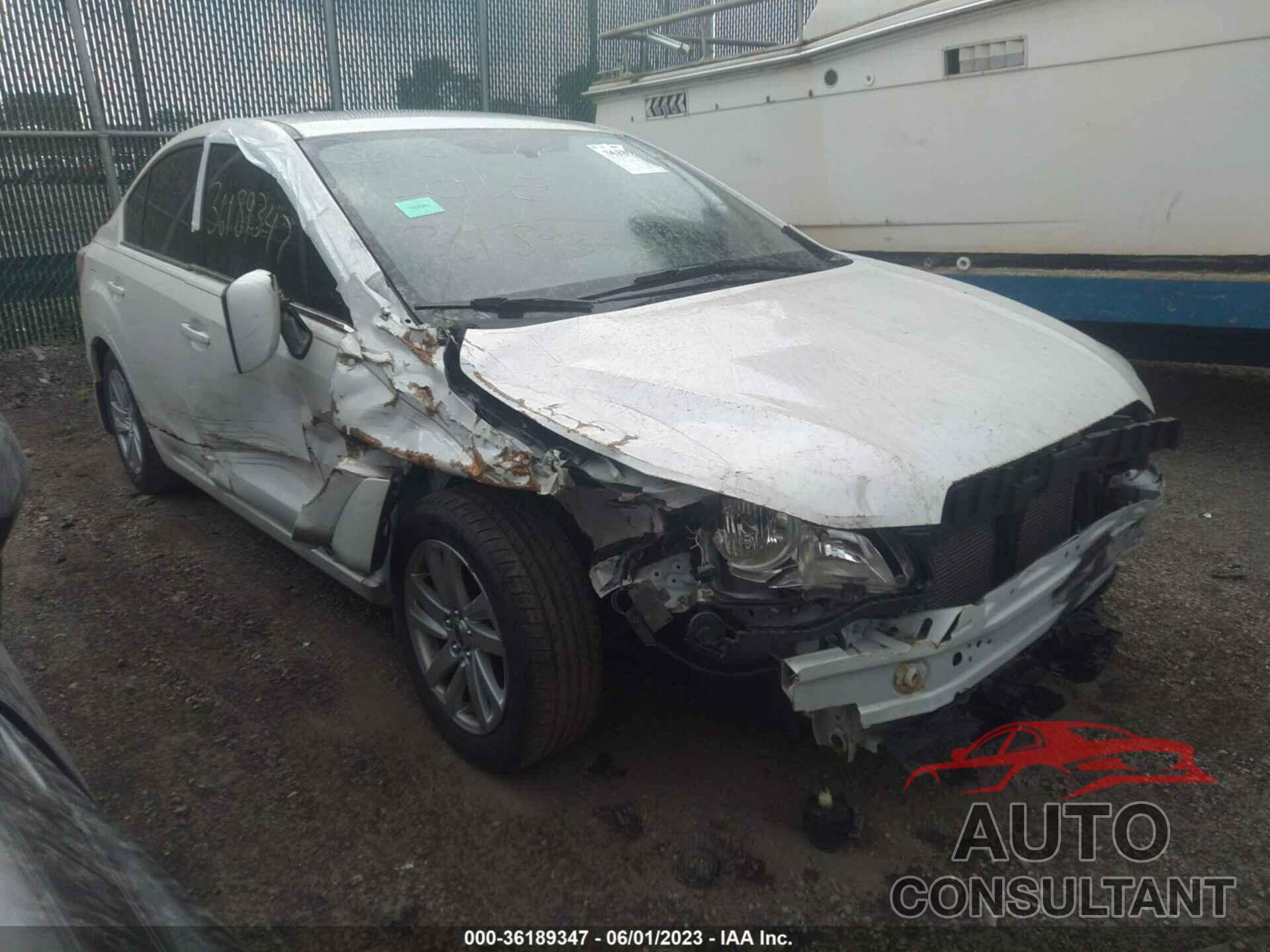 SUBARU IMPREZA SEDAN 2016 - JF1GJAB61GH019788