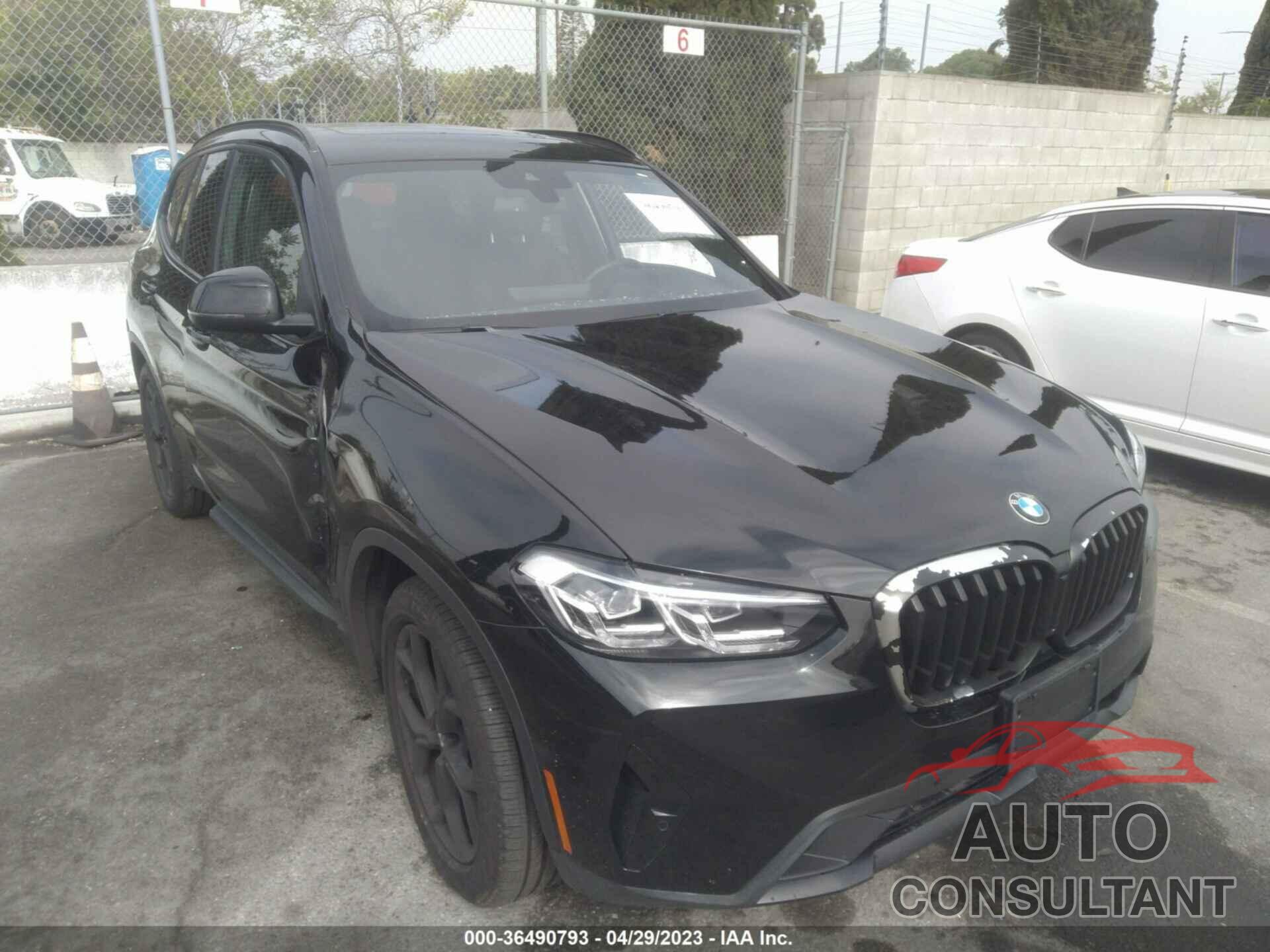 BMW X3 2022 - 5UX43DP07N9K58359