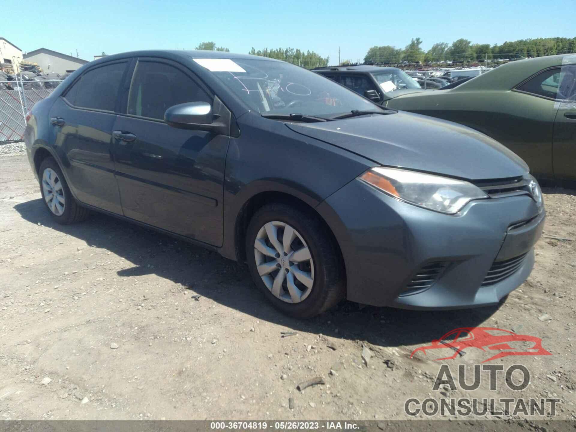 TOYOTA COROLLA 2016 - 2T1BURHEXGC717653