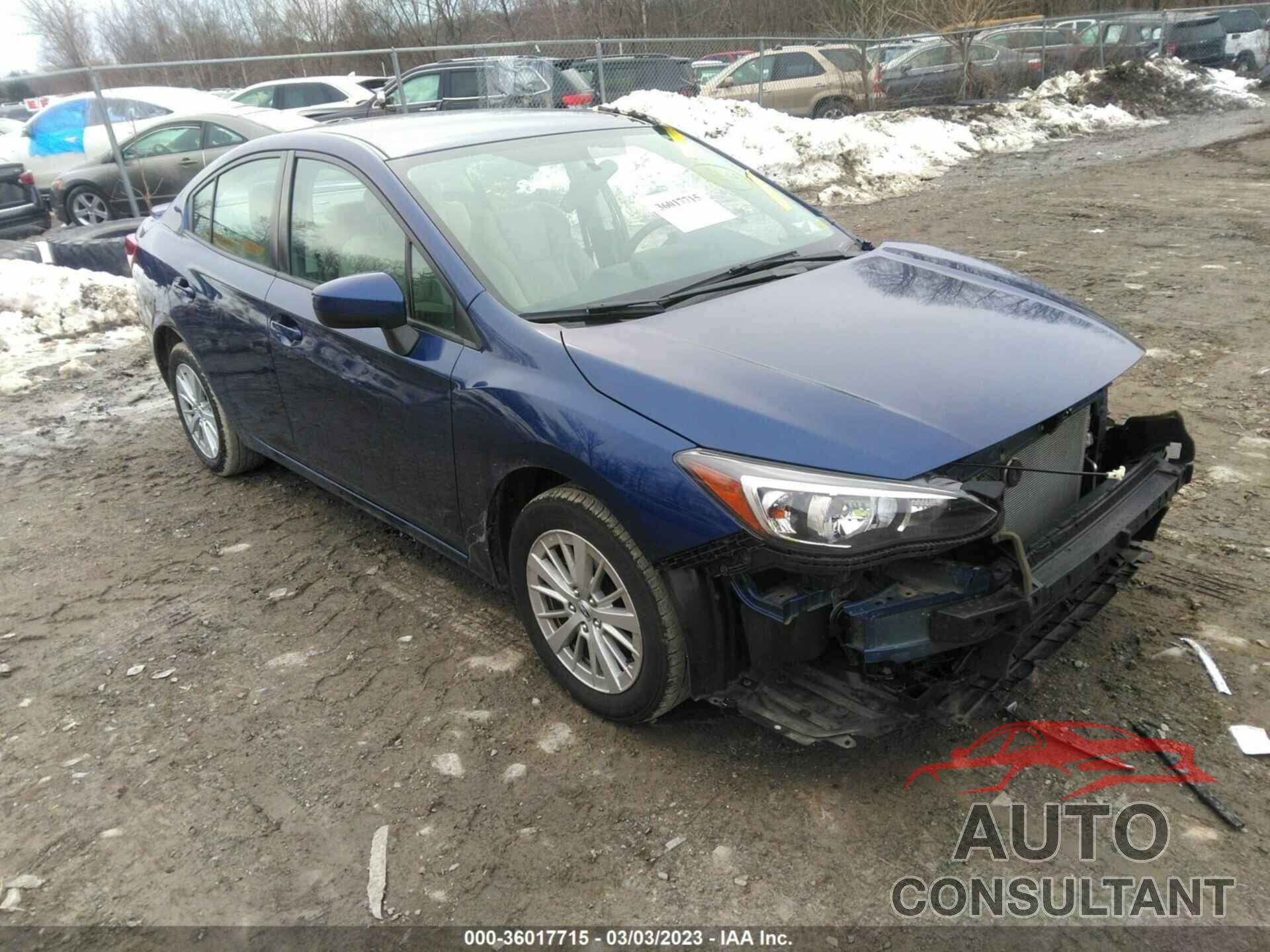 SUBARU IMPREZA 2017 - 4S3GKAB68H3610951