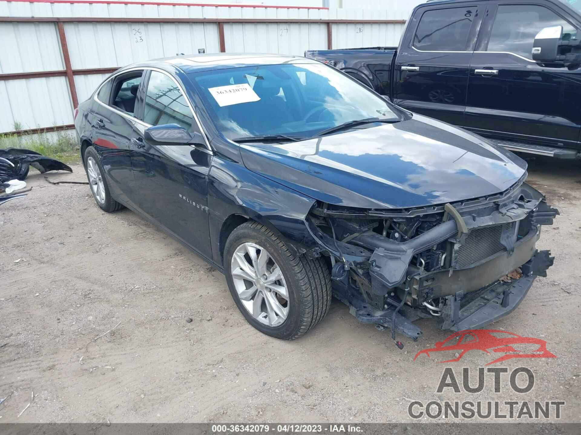 CHEVROLET MALIBU 2021 - 1G1ZD5ST7MF068405