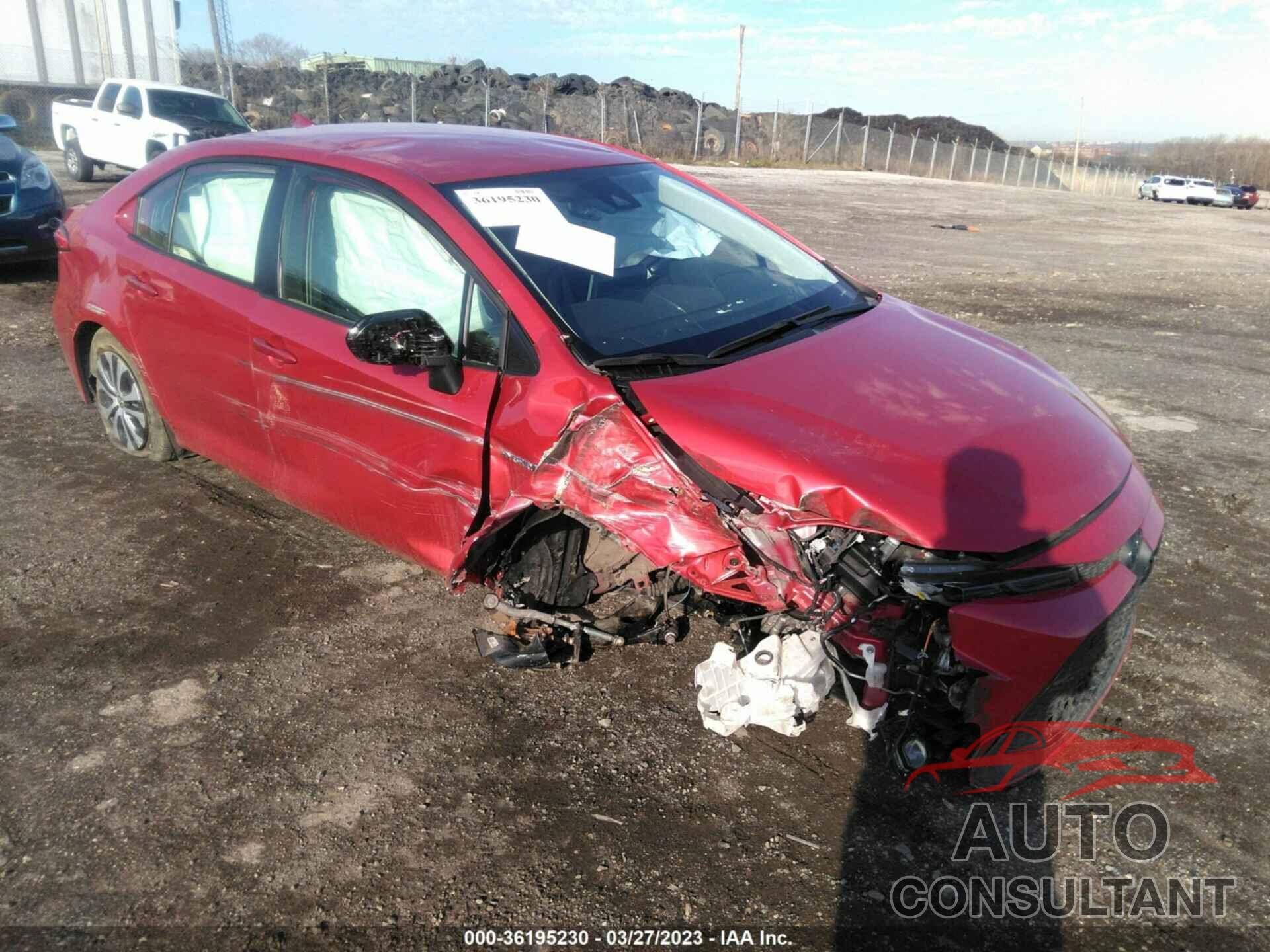 TOYOTA COROLLA 2021 - JTDEAMDE2MJ031279