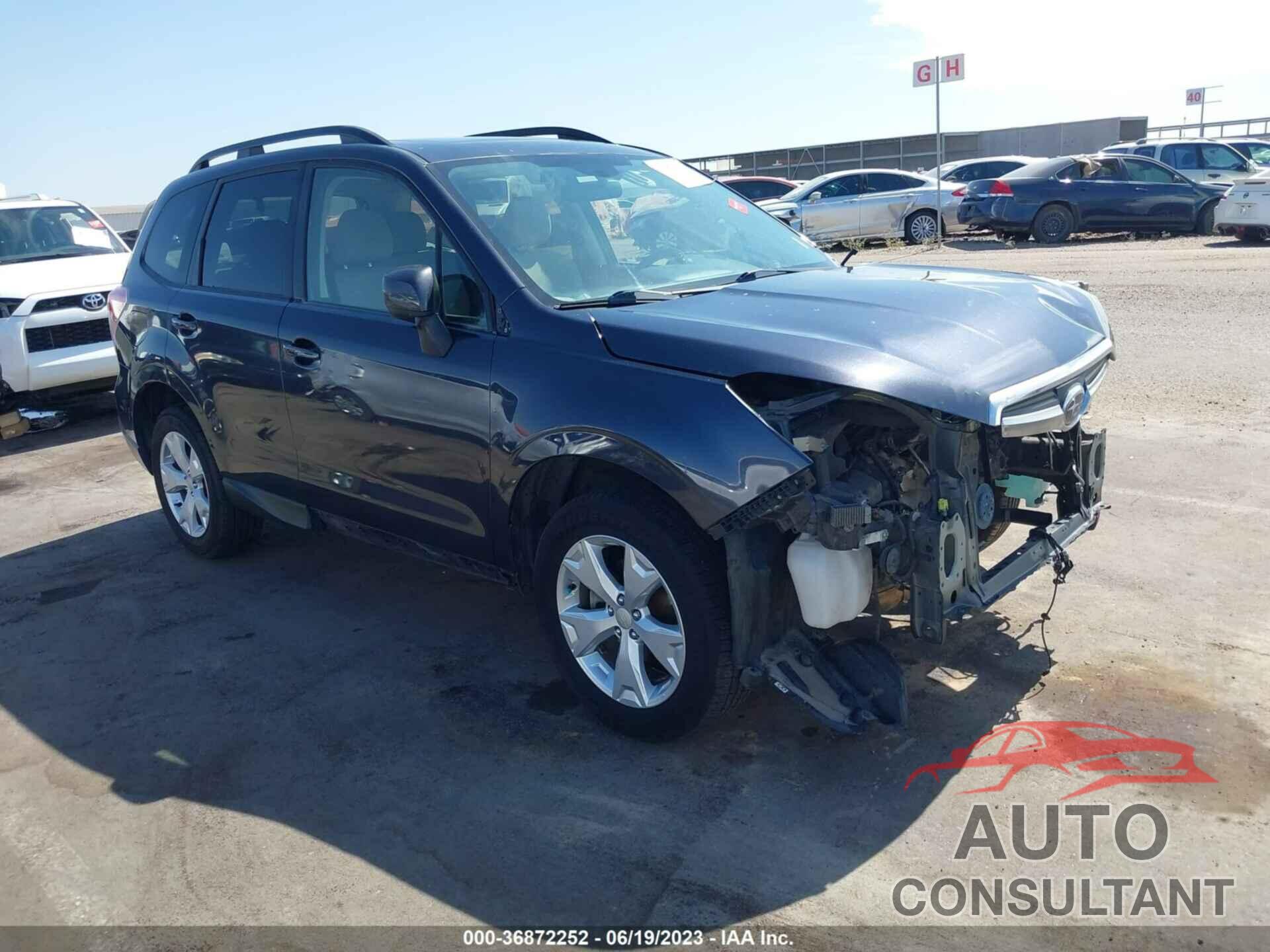 SUBARU FORESTER 2016 - JF2SJAFC2GH425407