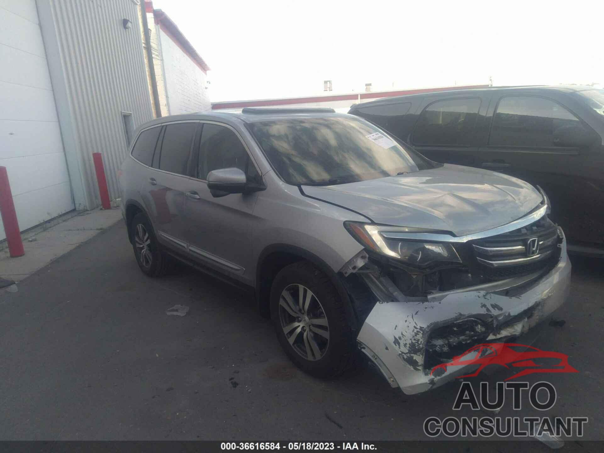 HONDA PILOT 2017 - 5FNYF5H53HB045011