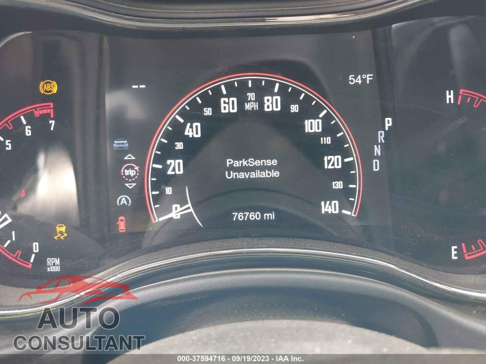 DODGE DURANGO 2020 - 1C4RDJDG4LC213903