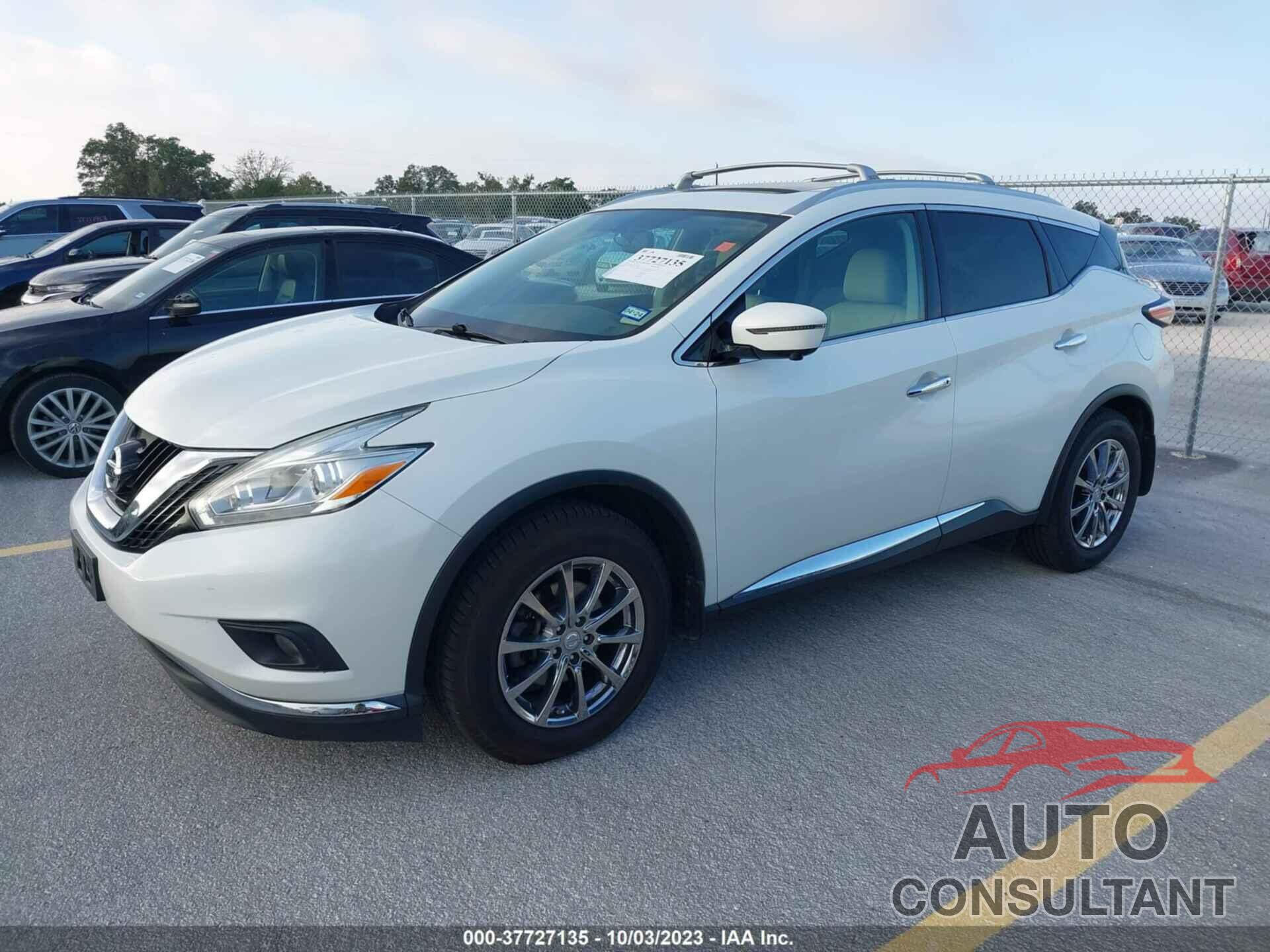 NISSAN MURANO 2016 - 5N1AZ2MH1GN150262