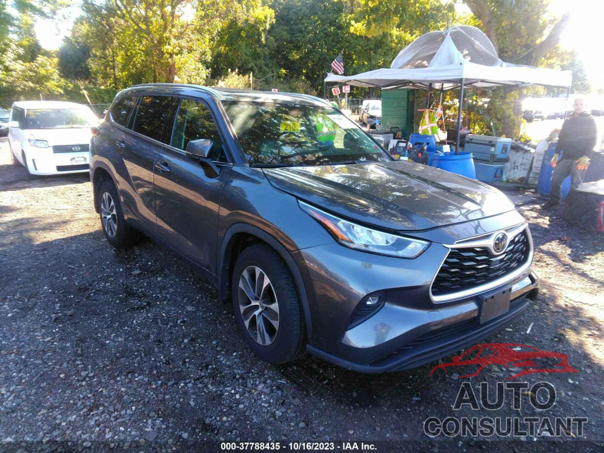 TOYOTA HIGHLANDER 2020 - 5TDGZRBH6LS015180