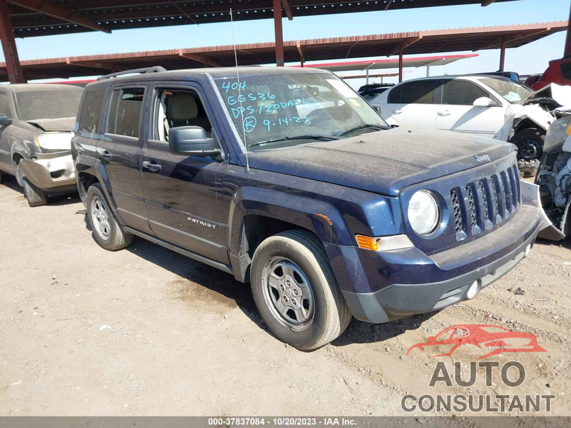 JEEP PATRIOT 2016 - 1C4NJPBB2GD547591