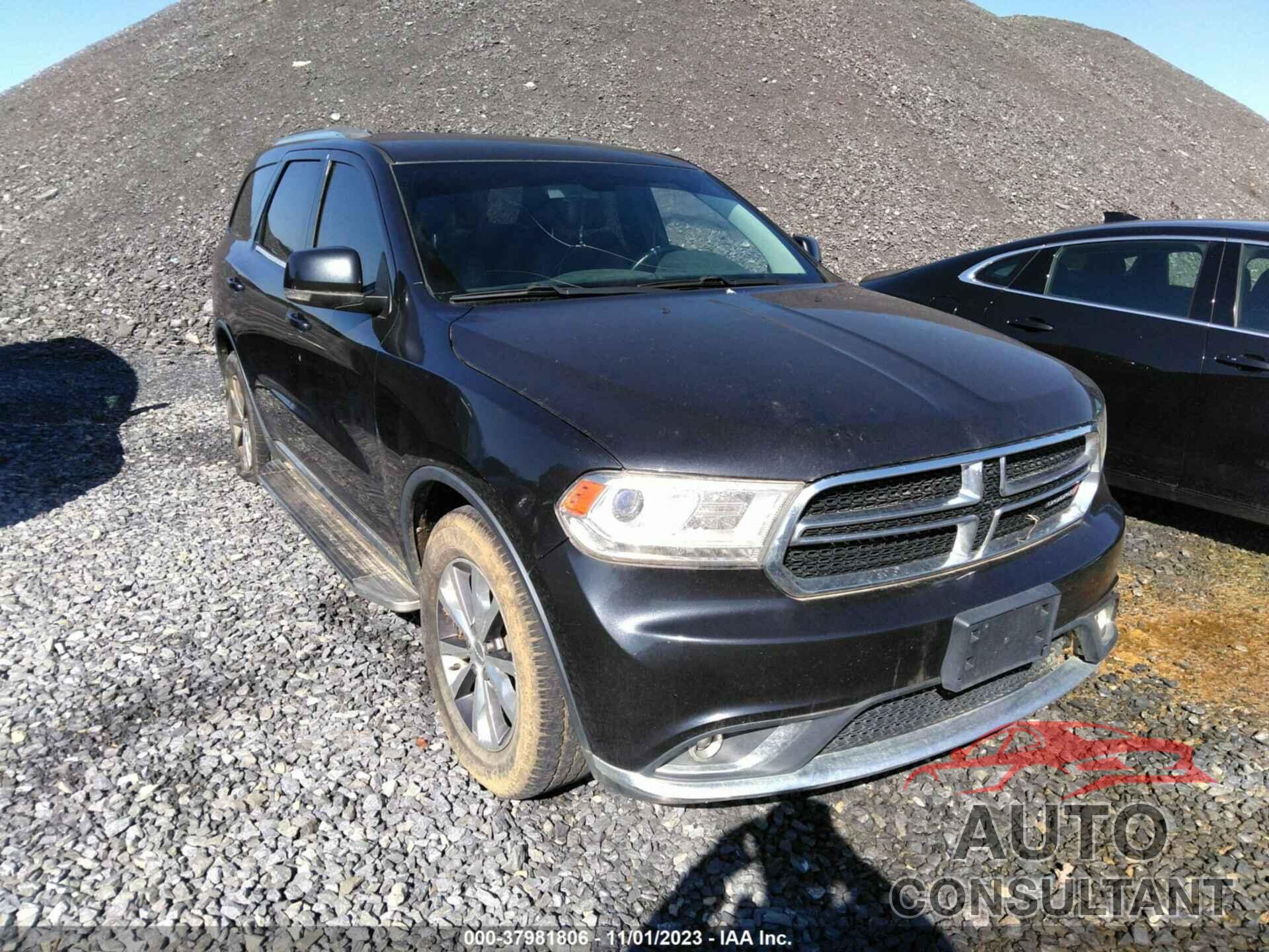 DODGE DURANGO 2016 - 1C4RDHDG0GC330649