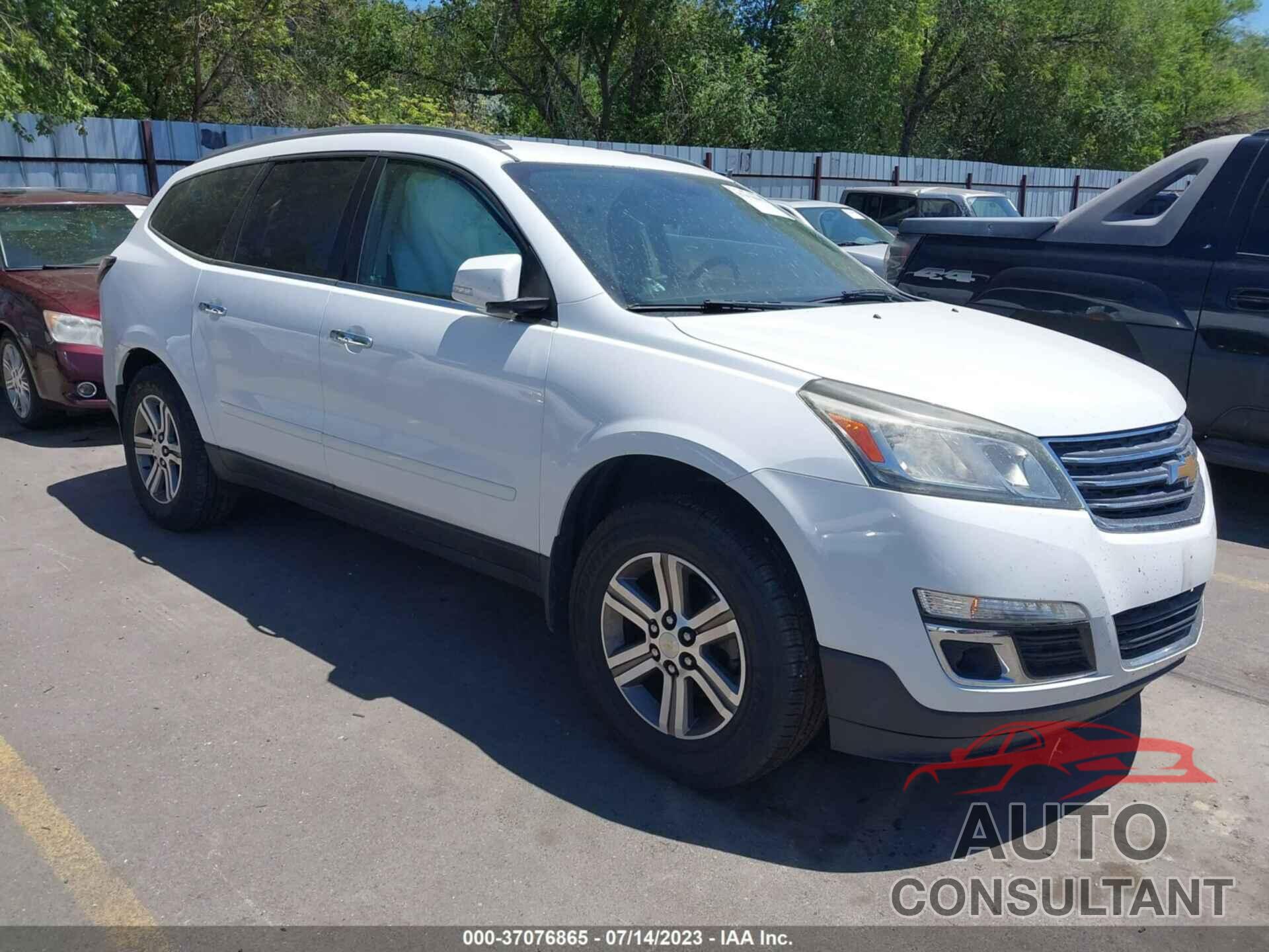 CHEVROLET TRAVERSE 2016 - 1GNKRGKD5GJ334527