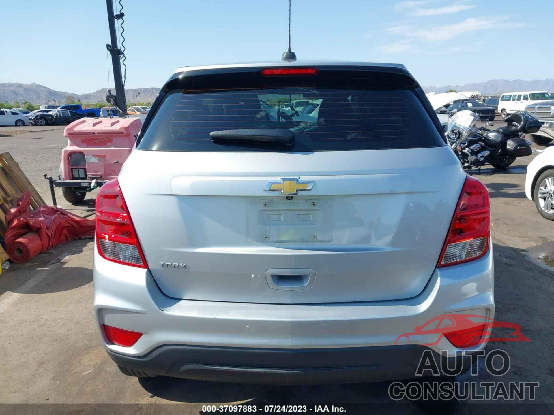 CHEVROLET TRAX 2017 - KL7CJKSB4HB244834