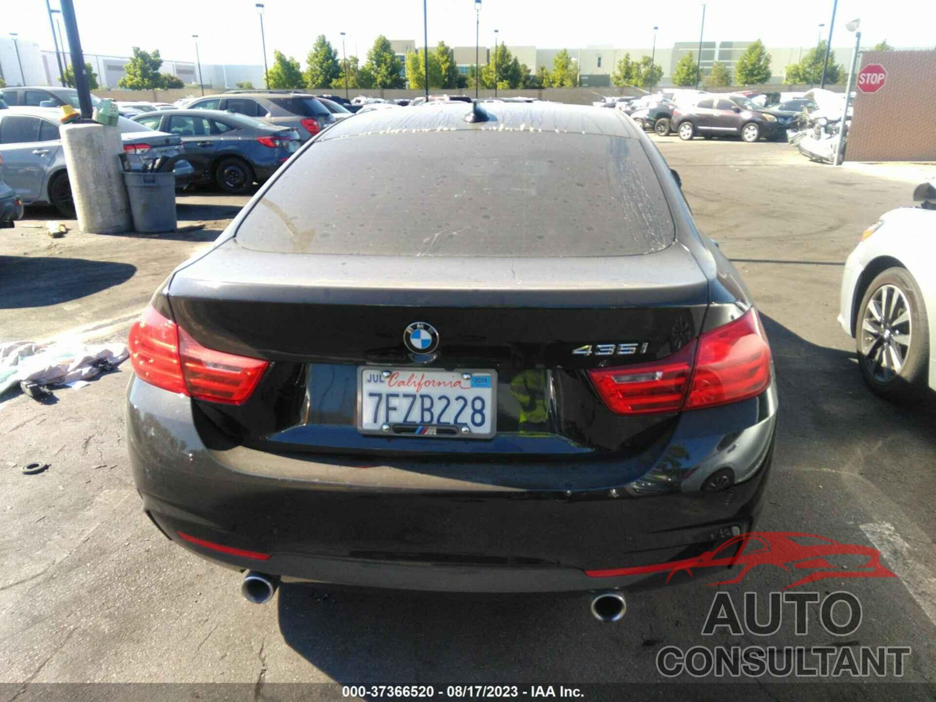 BMW 4 SERIES 2015 - WBA4B1C54FD418035