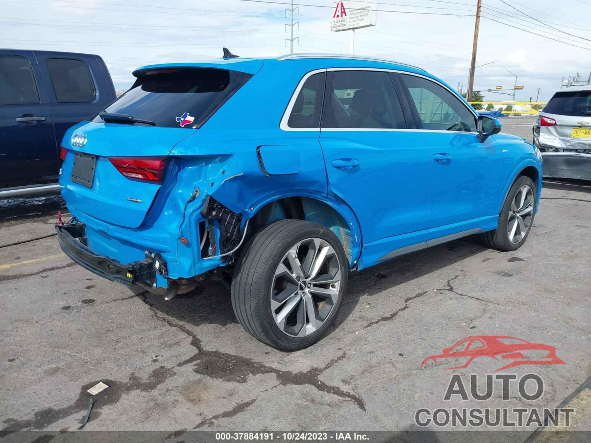 AUDI Q3 2020 - WA1FECF37L1032984