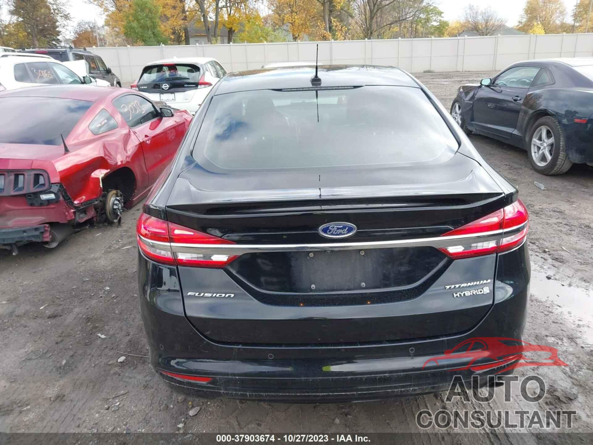 FORD FUSION HYBRID 2018 - 3FA6P0RUXJR174578