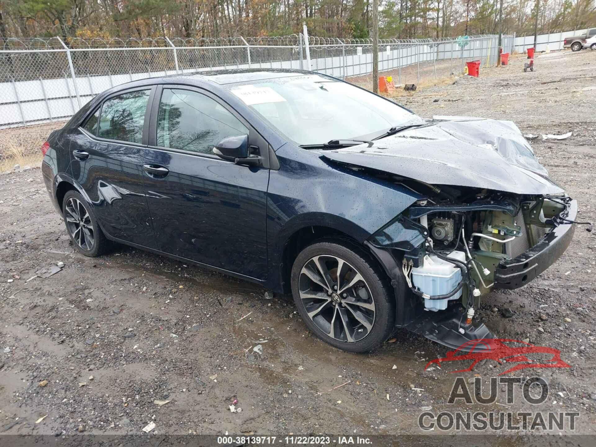 TOYOTA COROLLA 2019 - 5YFBURHE8KP905449