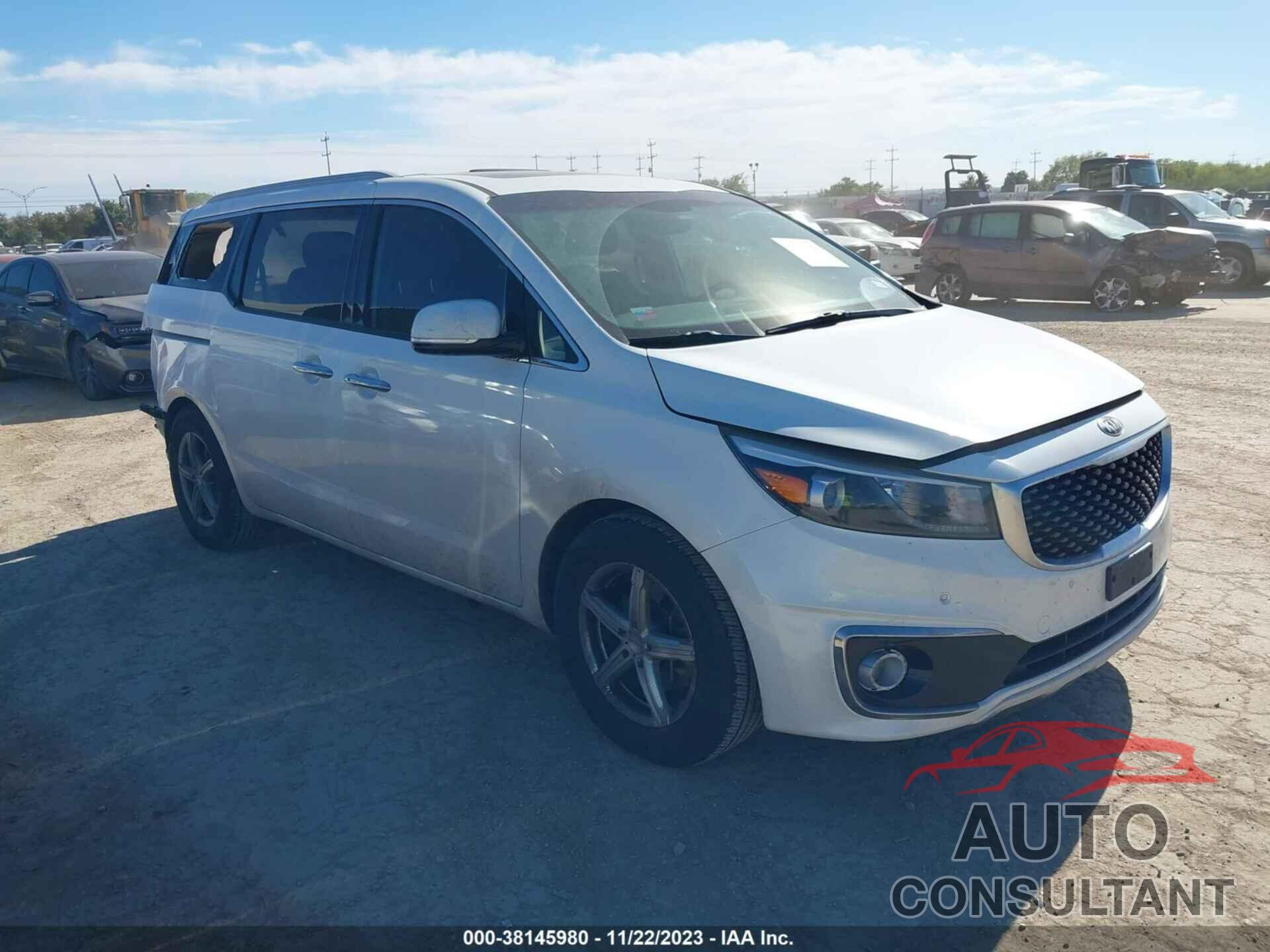 KIA SEDONA 2016 - KNDME5C1XG6140388