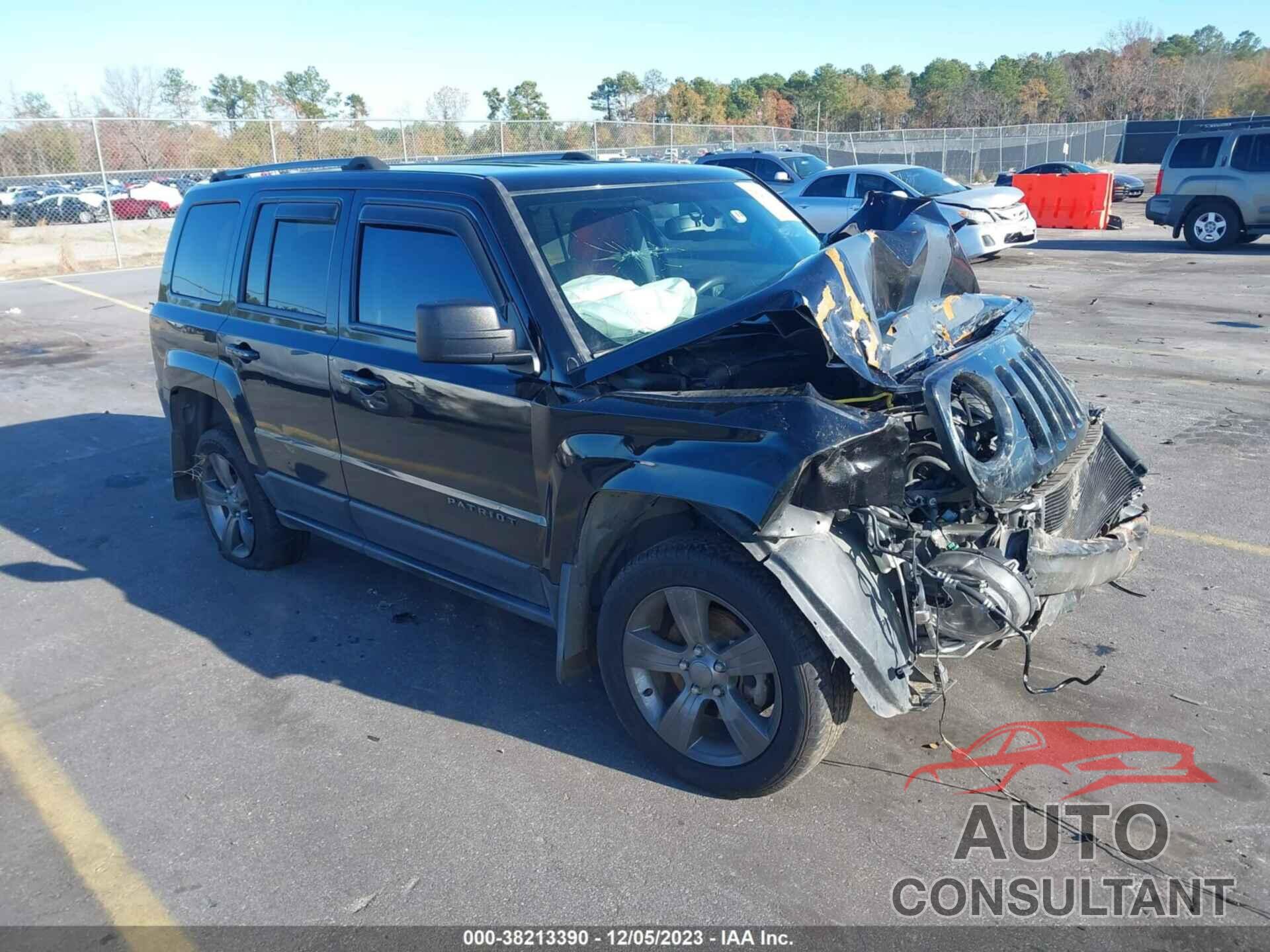 JEEP PATRIOT 2016 - 1C4NJPBA6GD651671