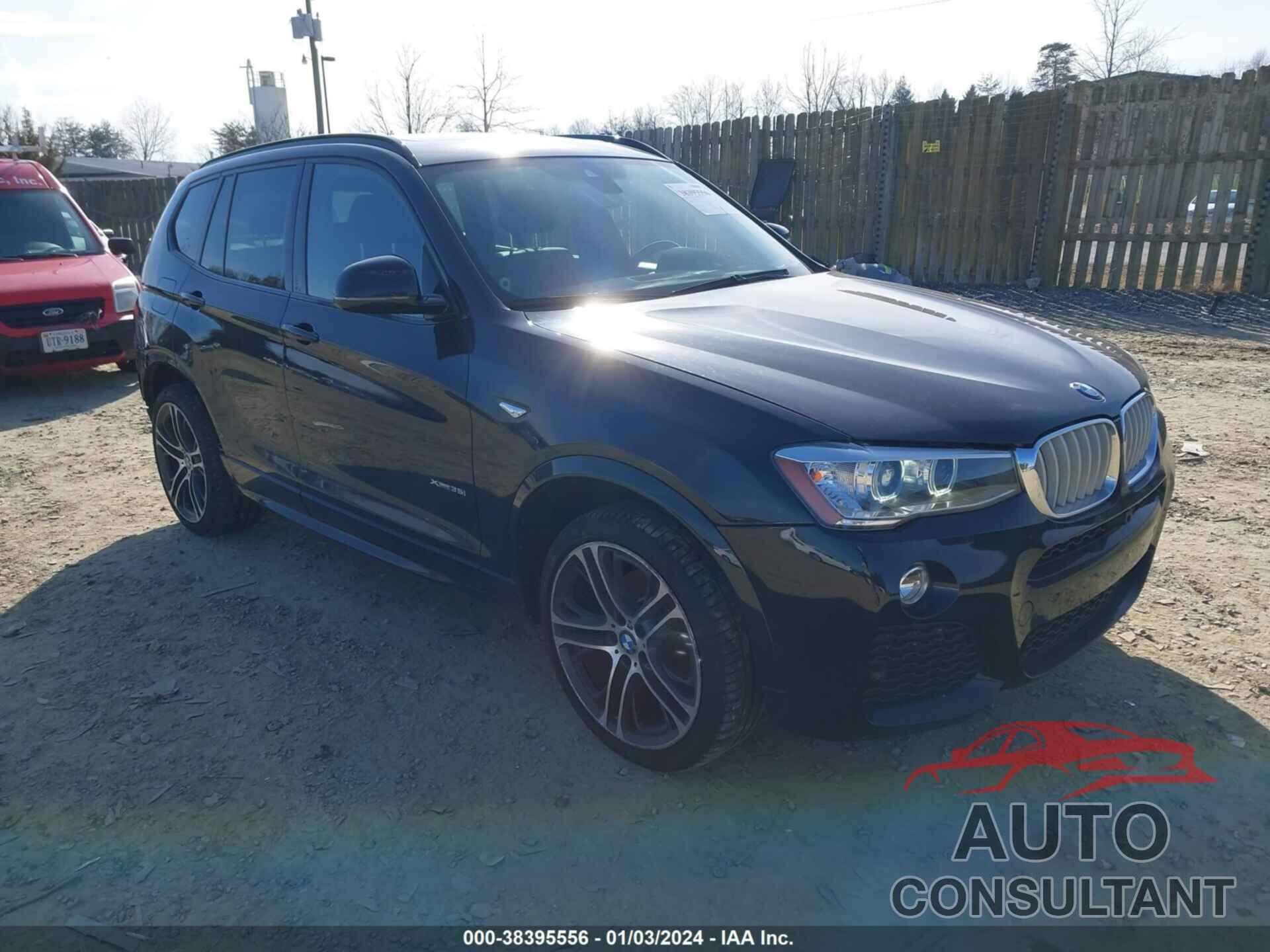 BMW X3 2017 - 5UXWX7C37H0U44538