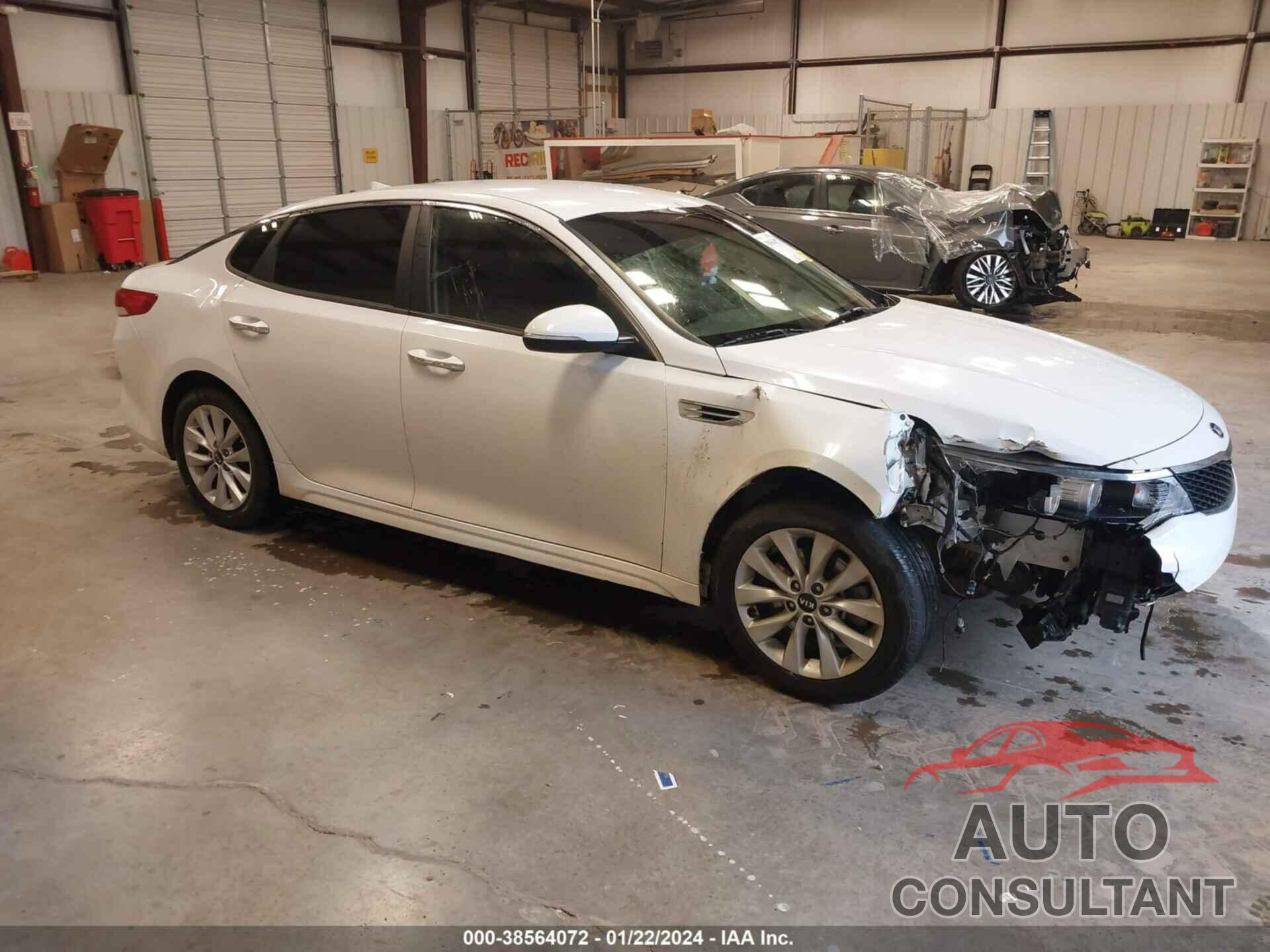 KIA OPTIMA 2018 - 5XXGT4L3XJG266127