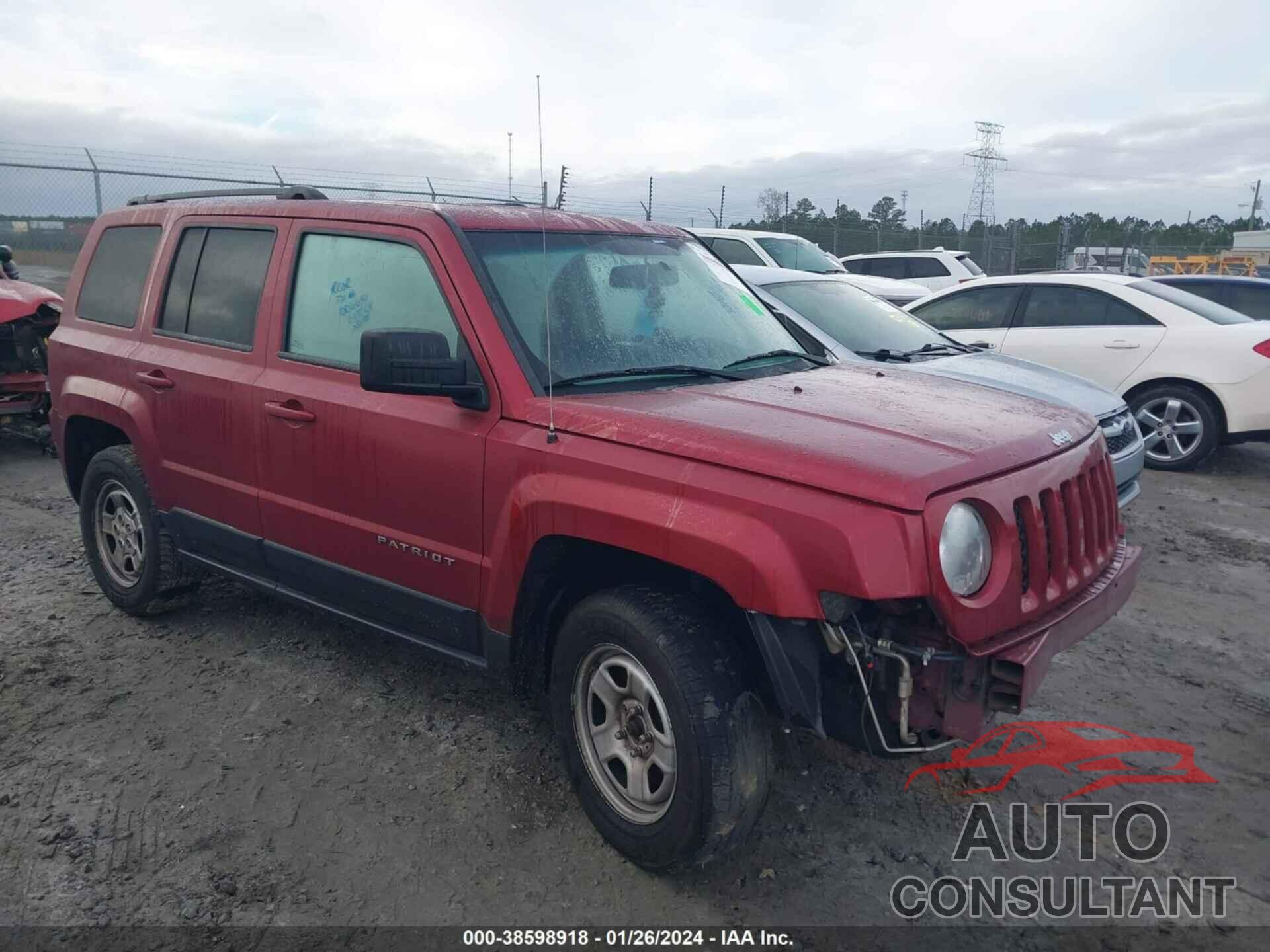 JEEP PATRIOT 2016 - 1C4NJRBB0GD692124