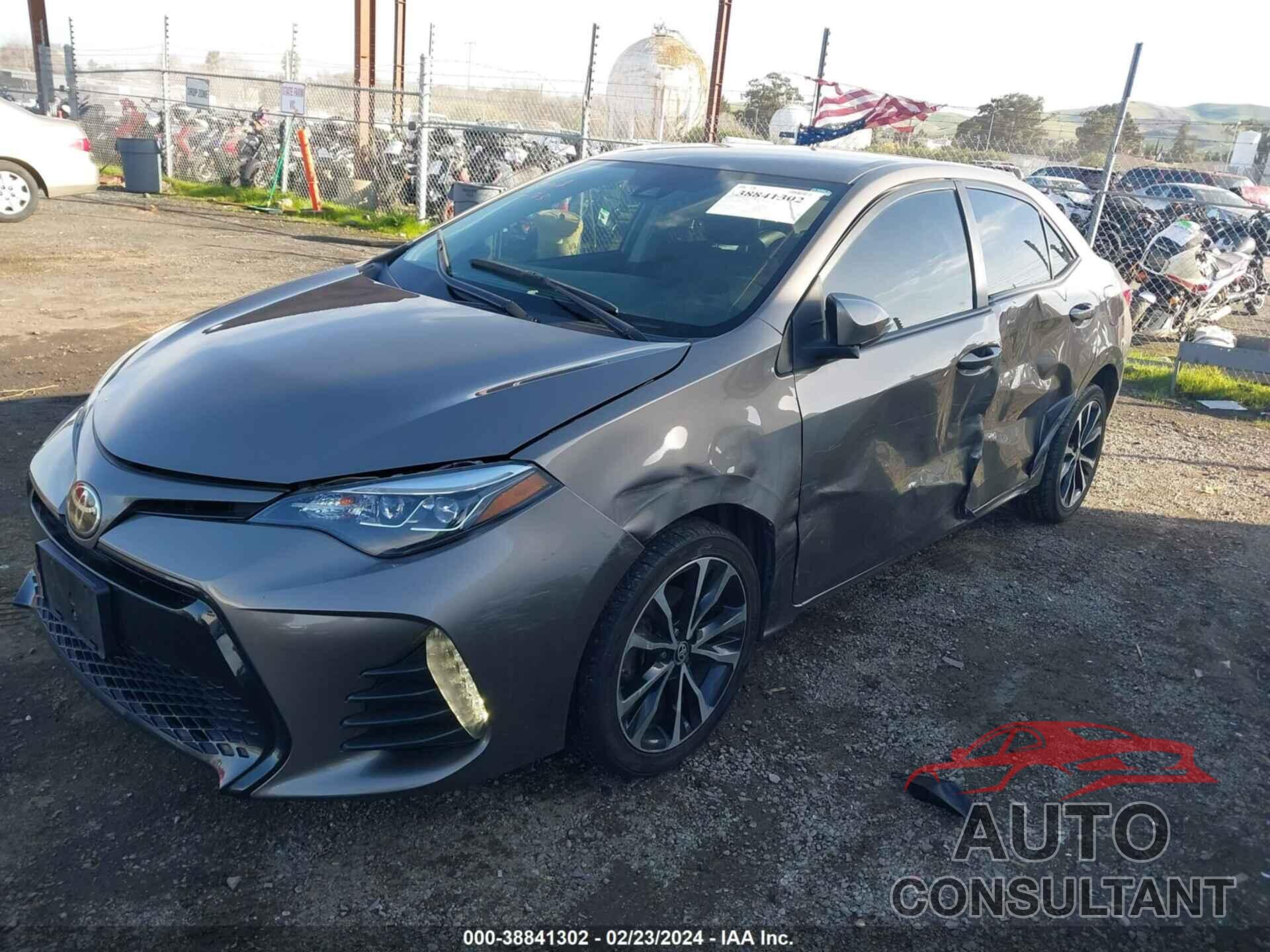 TOYOTA COROLLA 2019 - 2T1BURHE8KC163568