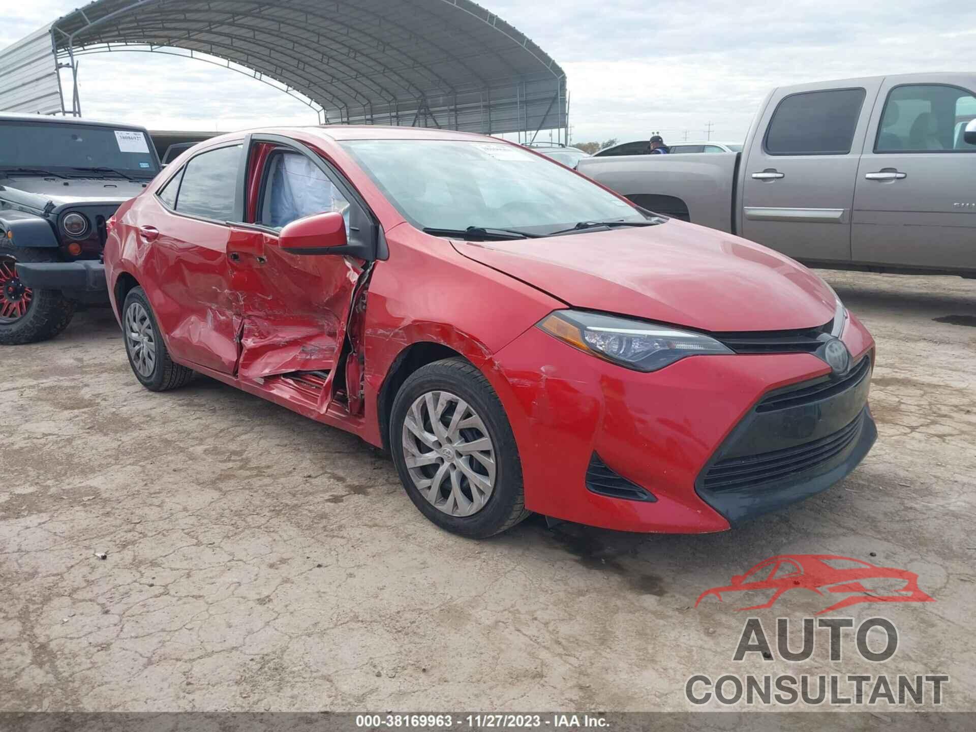 TOYOTA COROLLA 2017 - 5YFBURHE5HP571969