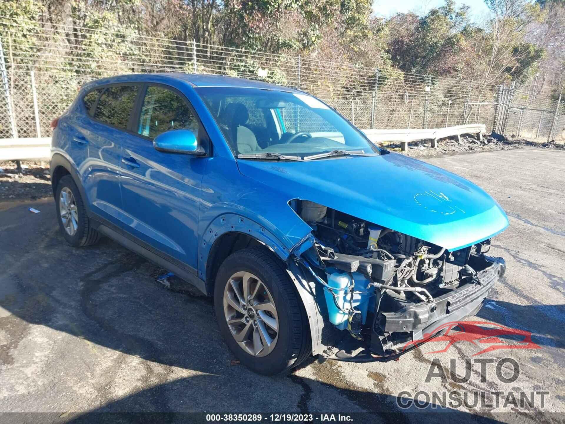 HYUNDAI TUCSON 2018 - KM8J2CA45JU630846