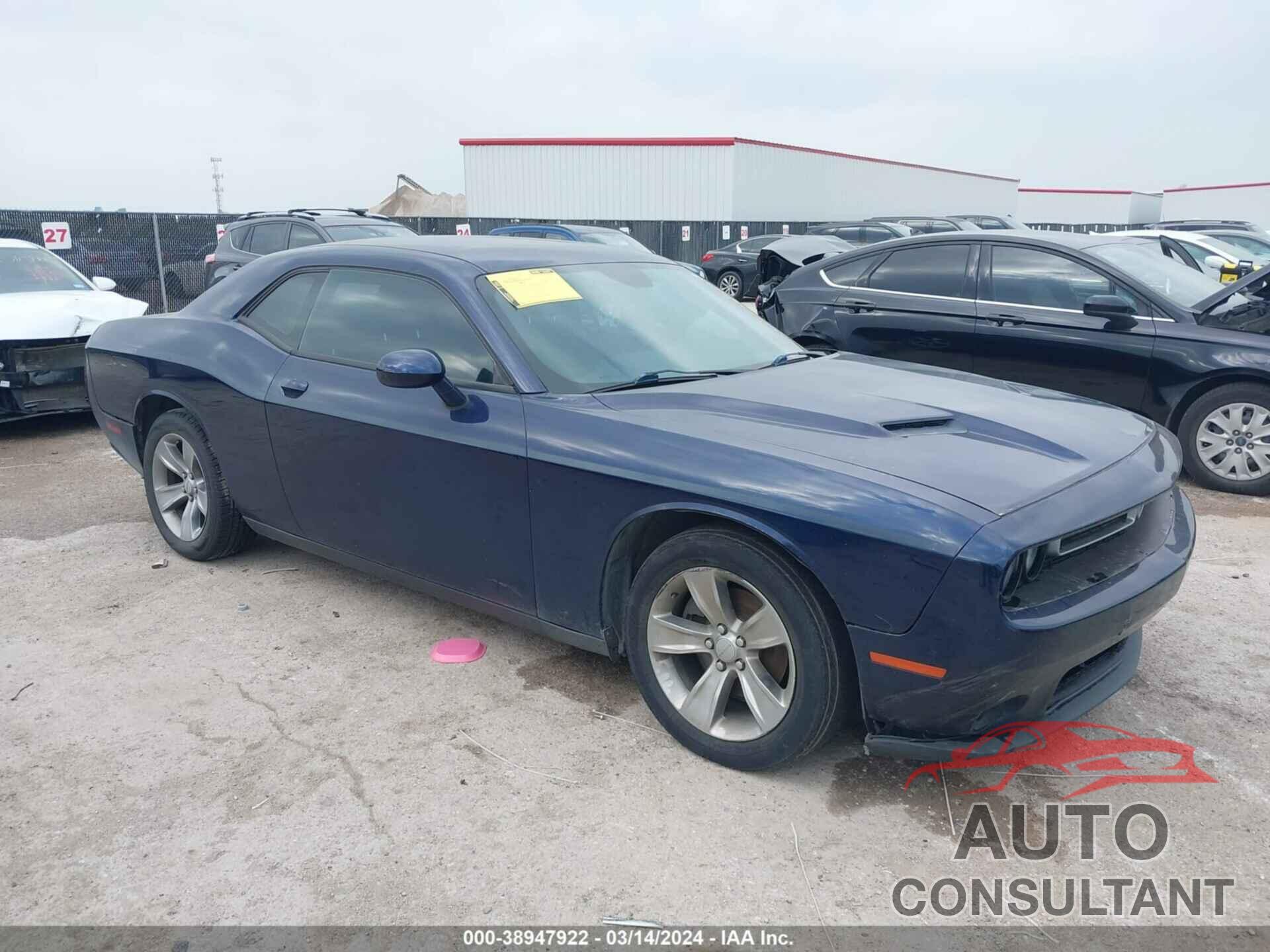 DODGE CHALLENGER 2016 - 2C3CDZAG3GH101108