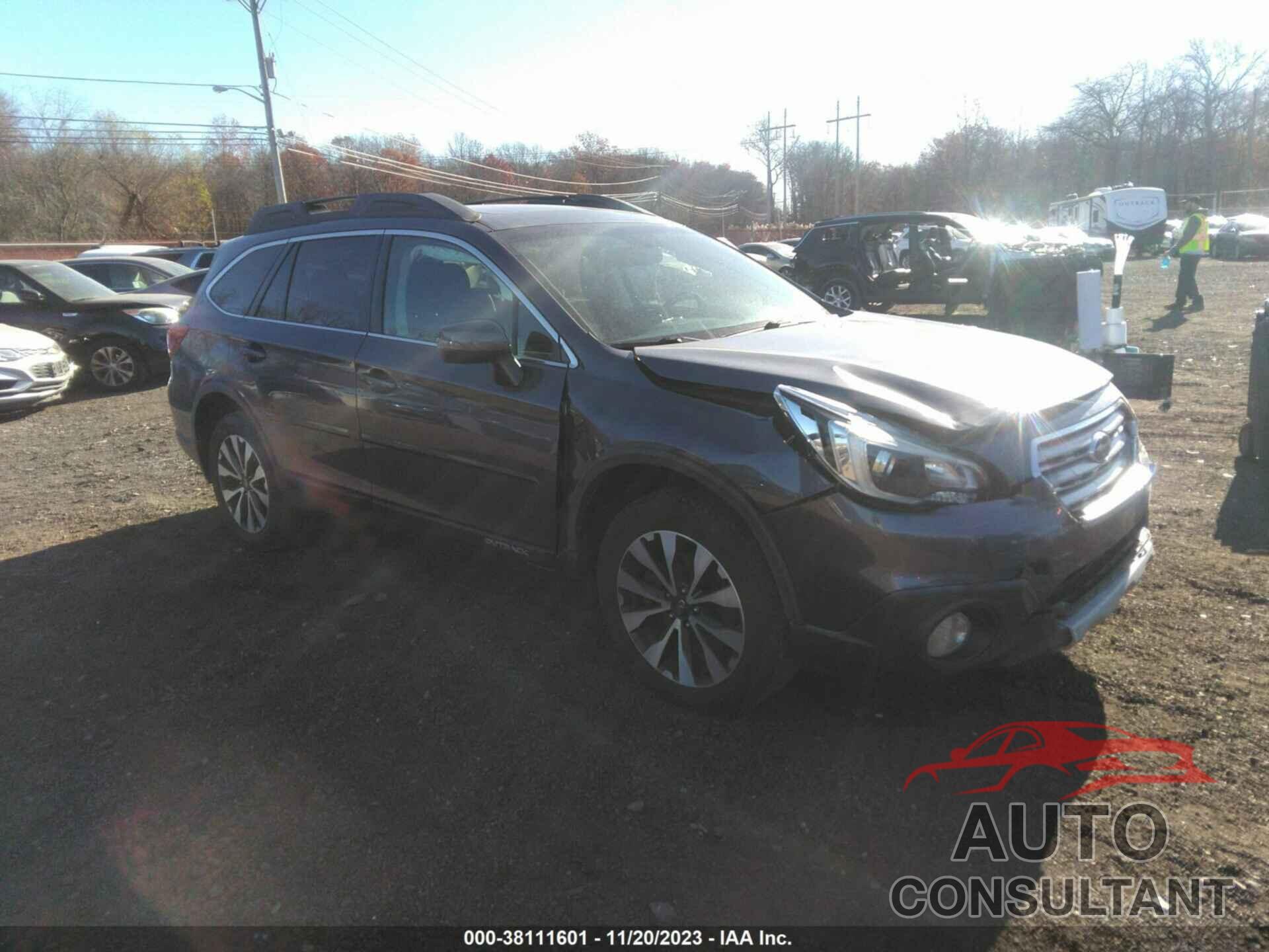 SUBARU OUTBACK 2016 - 4S4BSENC6G3317191
