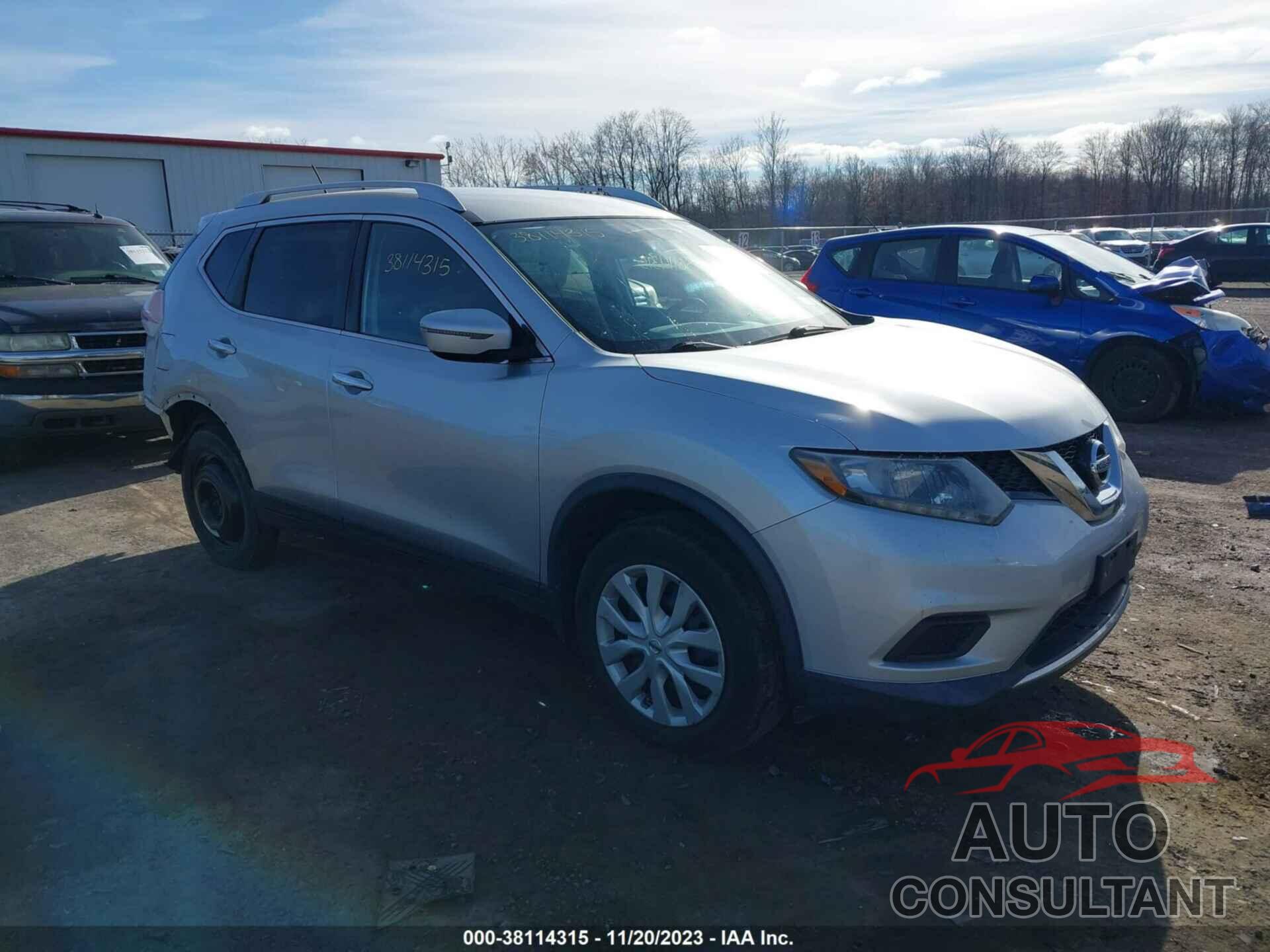 NISSAN ROGUE 2016 - KNMAT2MV5GP632149