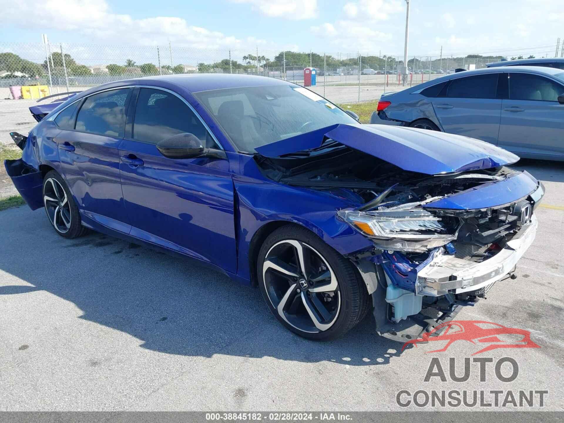 HONDA ACCORD 2021 - 1HGCV1F39MA090823