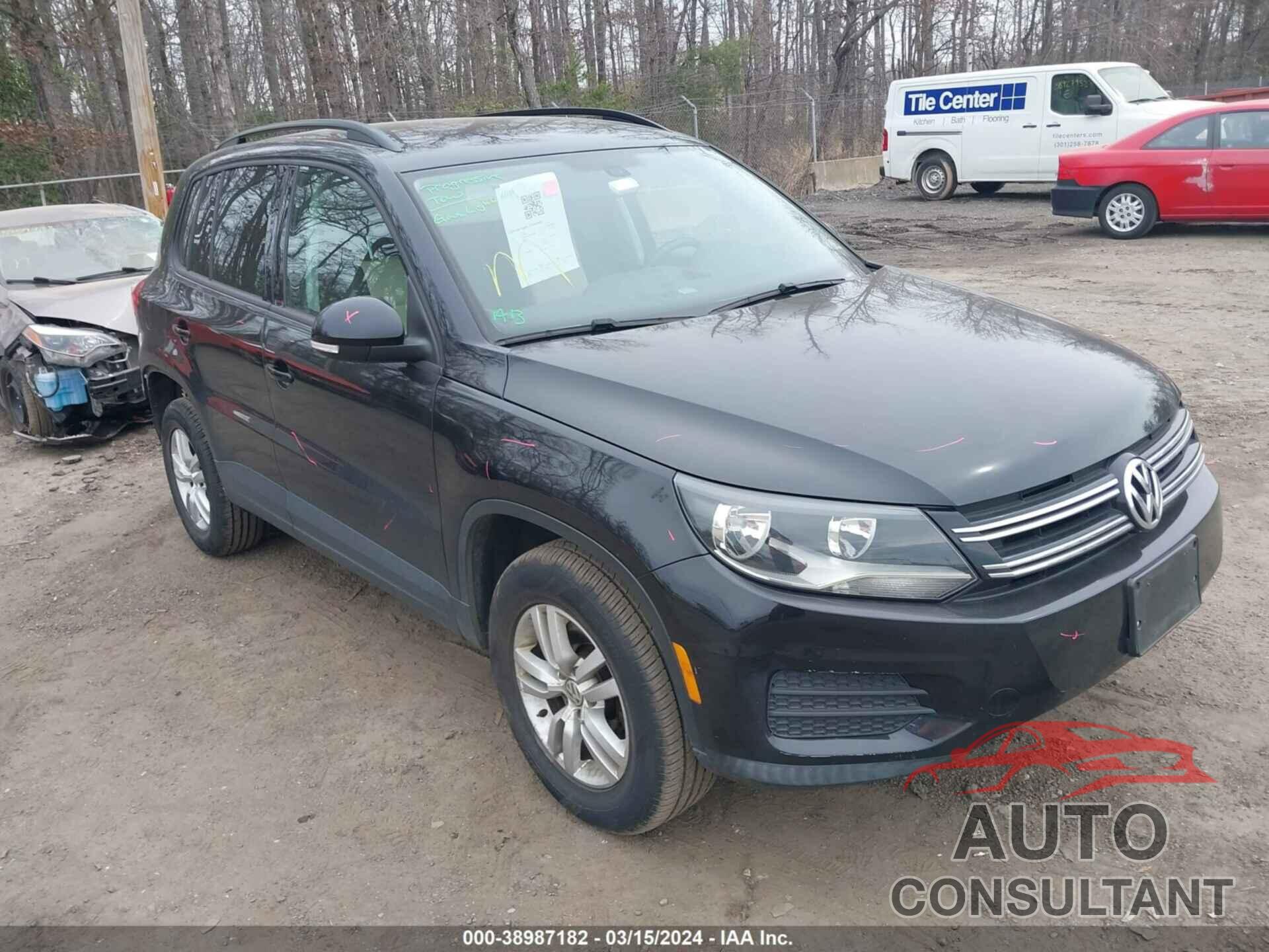 VOLKSWAGEN TIGUAN 2016 - WVGAV7AX7GW556688