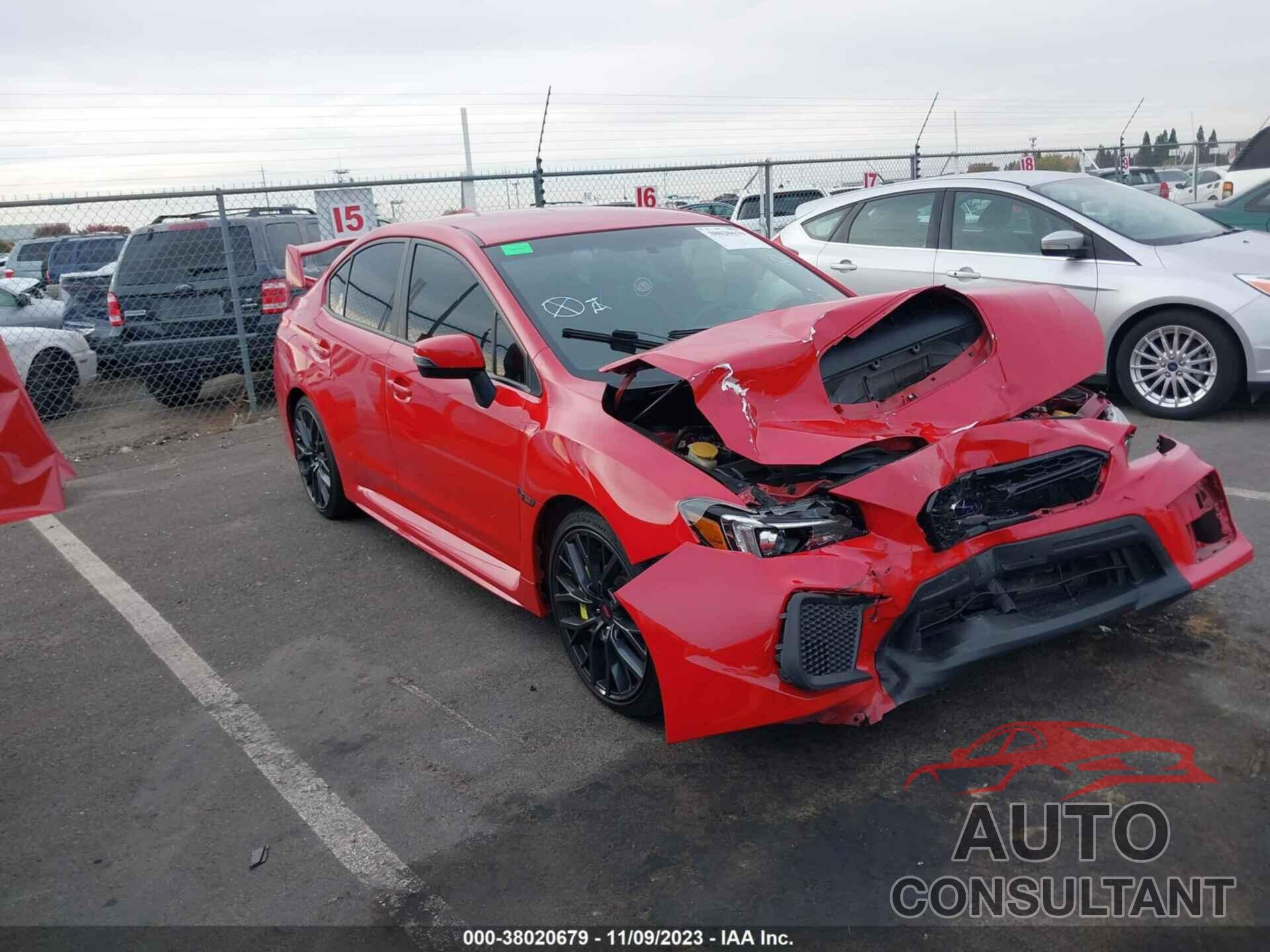 SUBARU WRX 2018 - JF1VA2N65J9820461