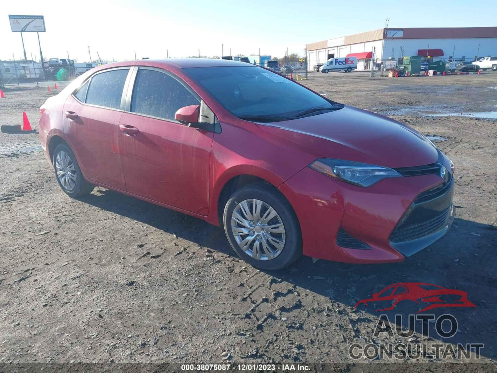 TOYOTA COROLLA 2019 - 2T1BURHE7KC189532