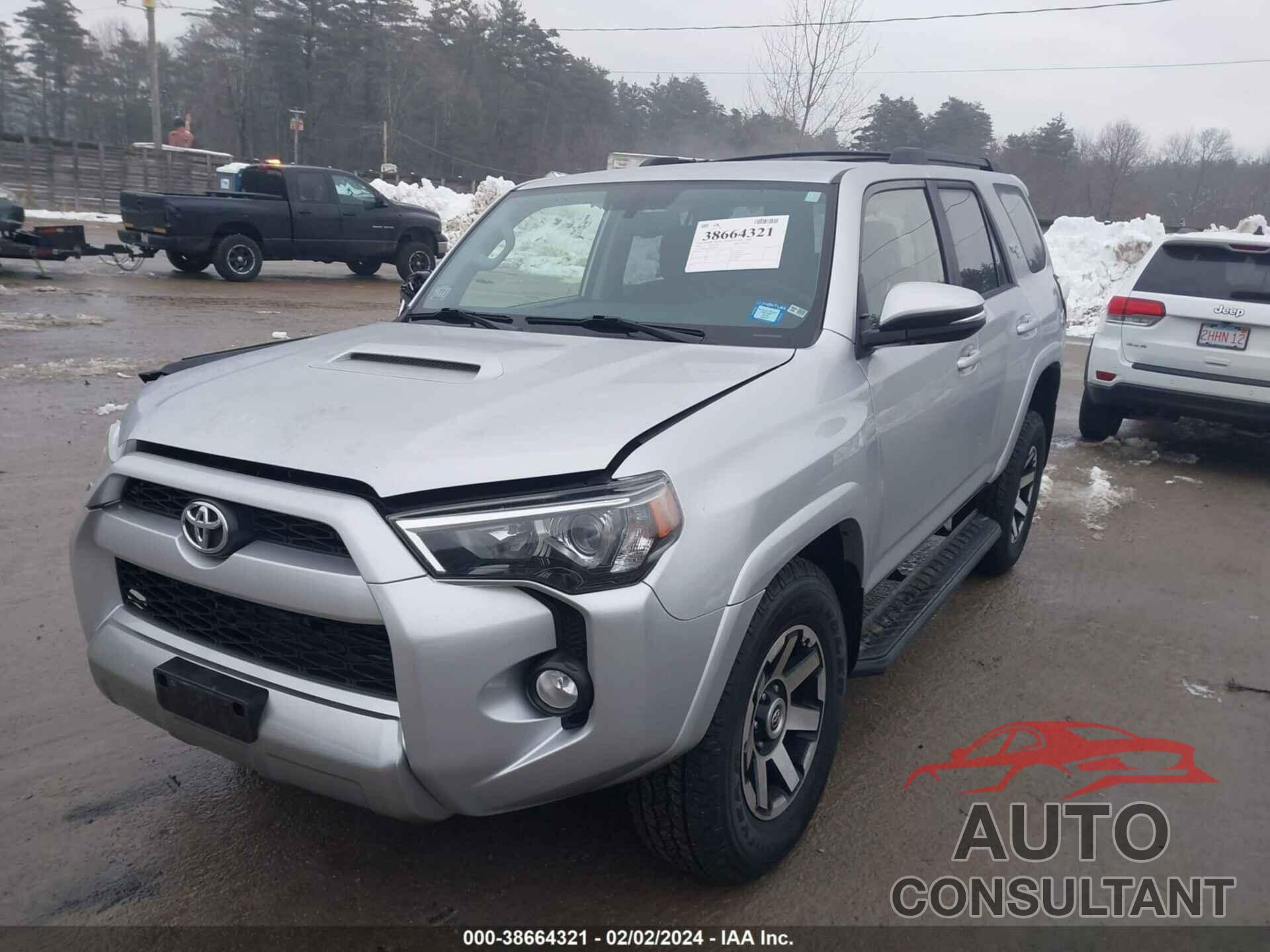 TOYOTA 4RUNNER 2019 - JTEBU5JR1K5661979