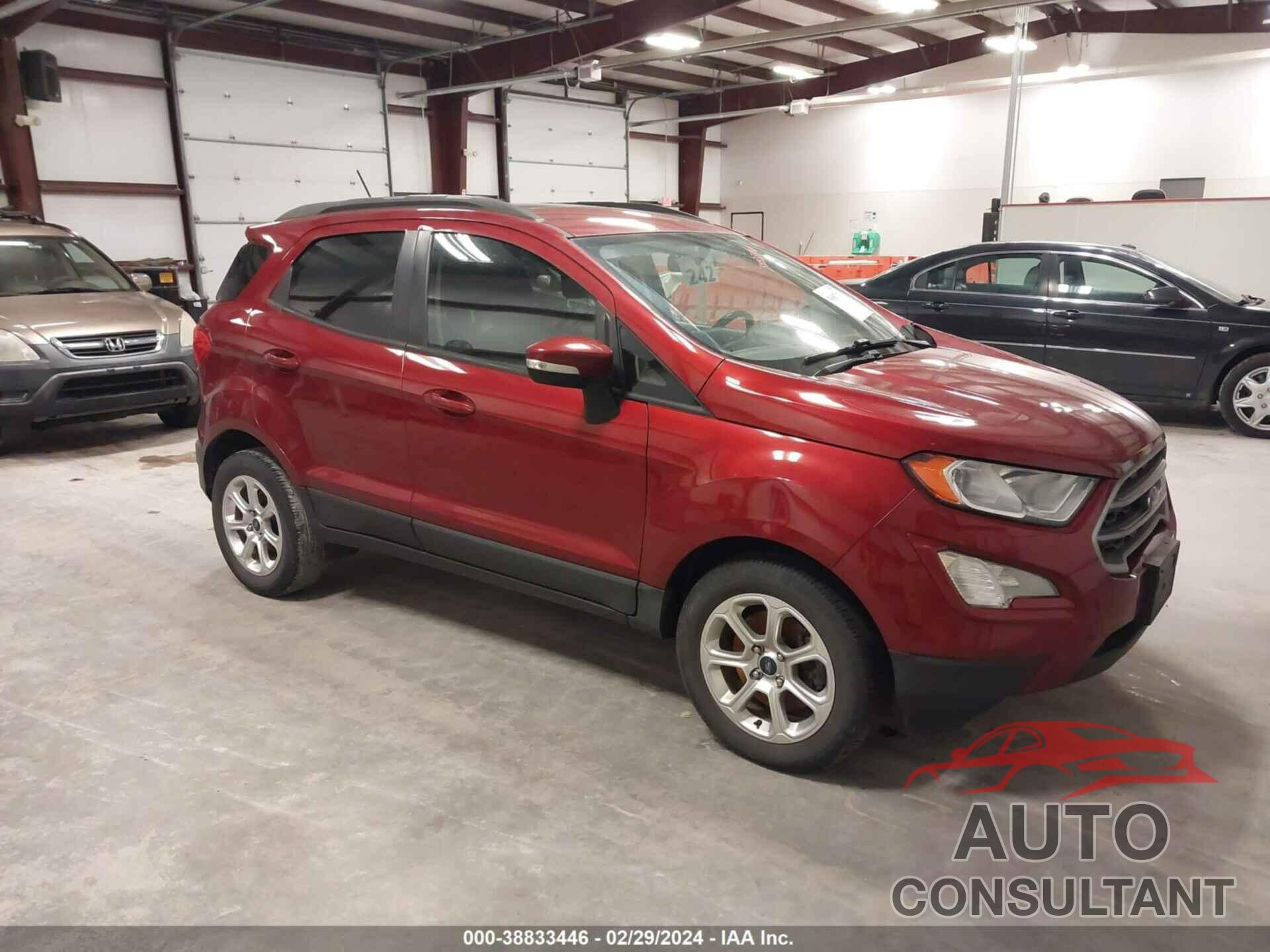 FORD ECOSPORT 2018 - MAJ3P1TE5JC171211