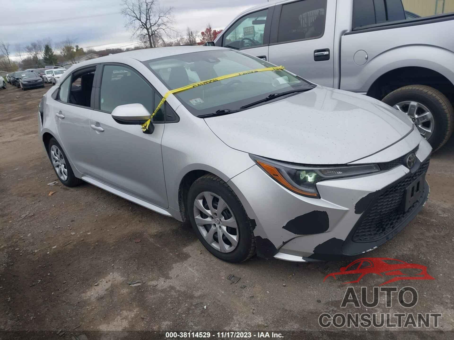 TOYOTA COROLLA 2021 - 5YFEPMAE6MP247389