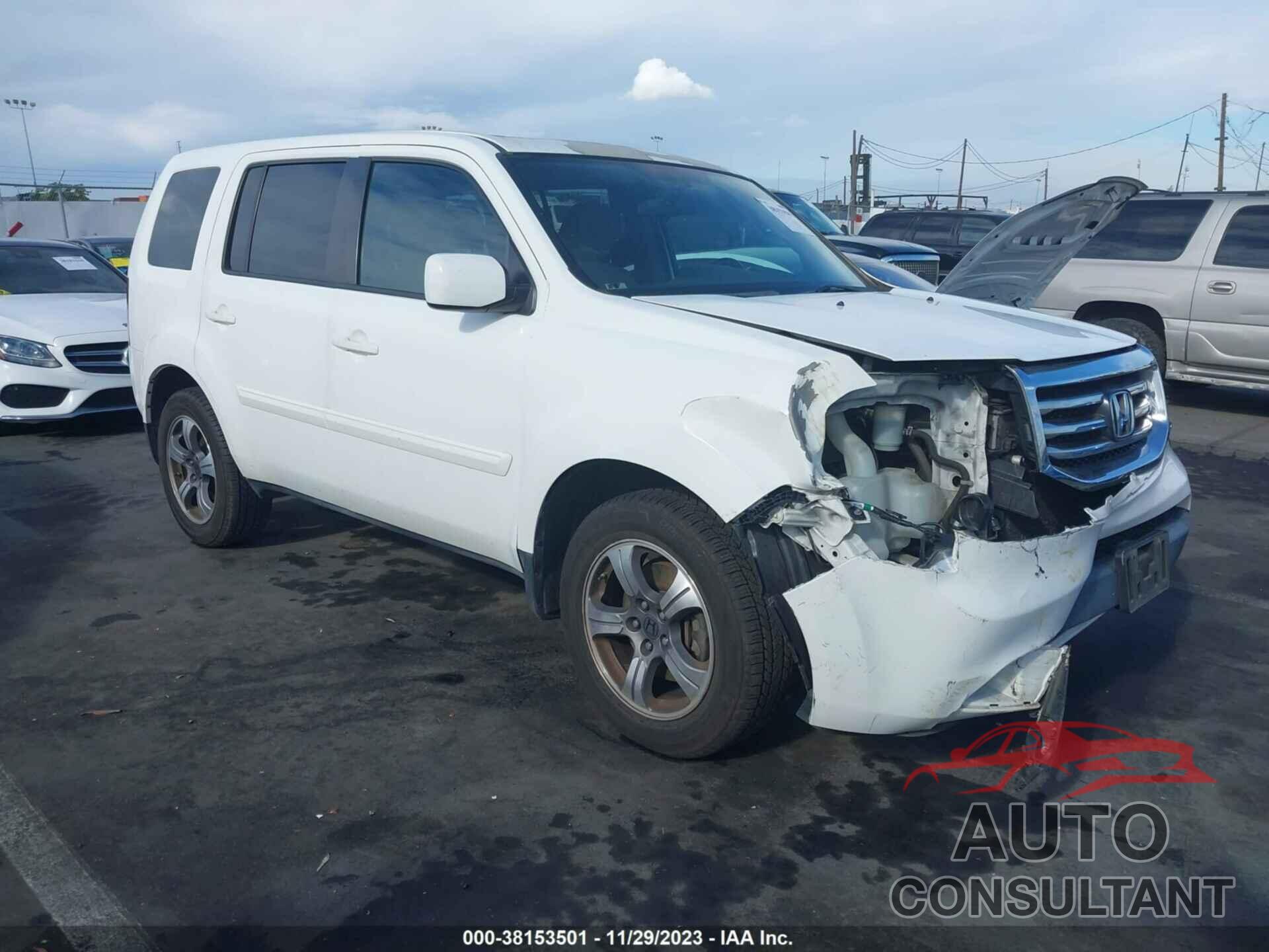 HONDA PILOT 2015 - 5FNYF3H36FB012262