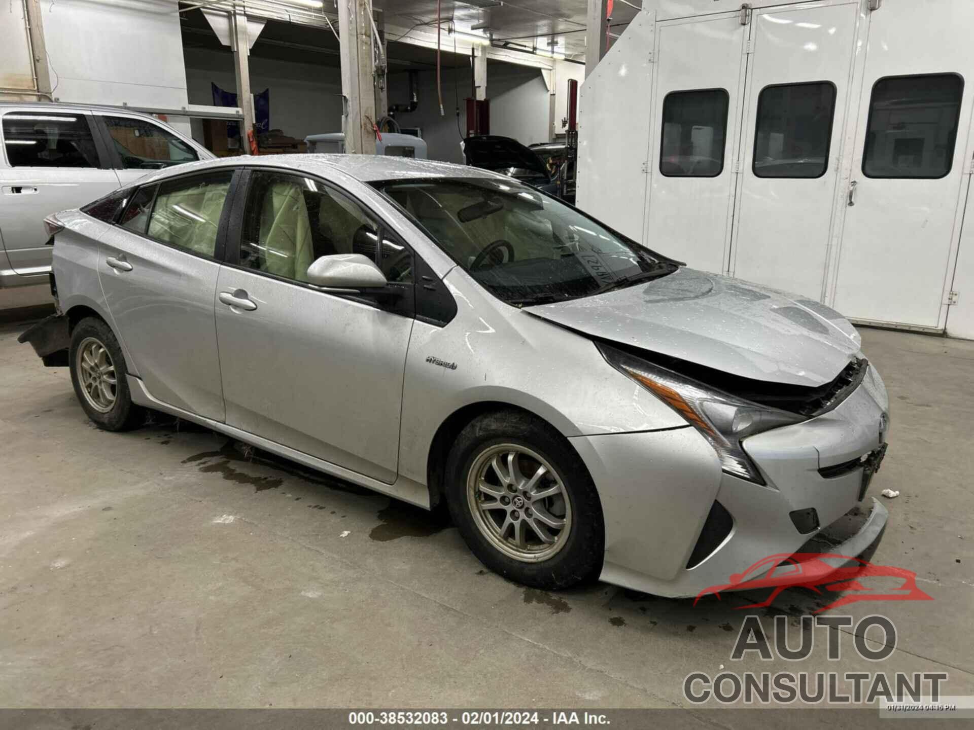 TOYOTA PRIUS 2016 - JTDKBRFU2G3000186