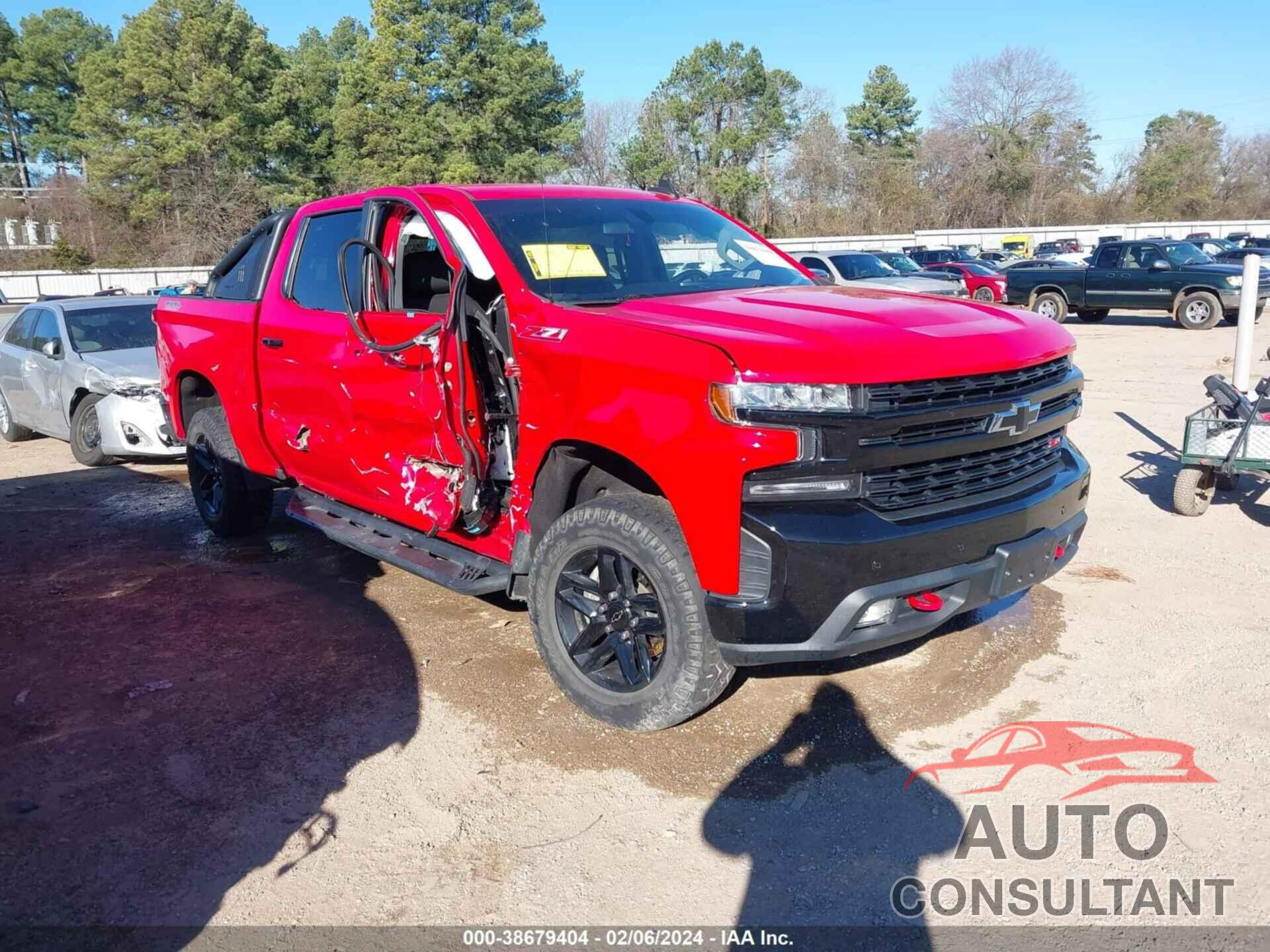 CHEVROLET SILVERADO 1500 2020 - 1GCPYFED3LZ104858