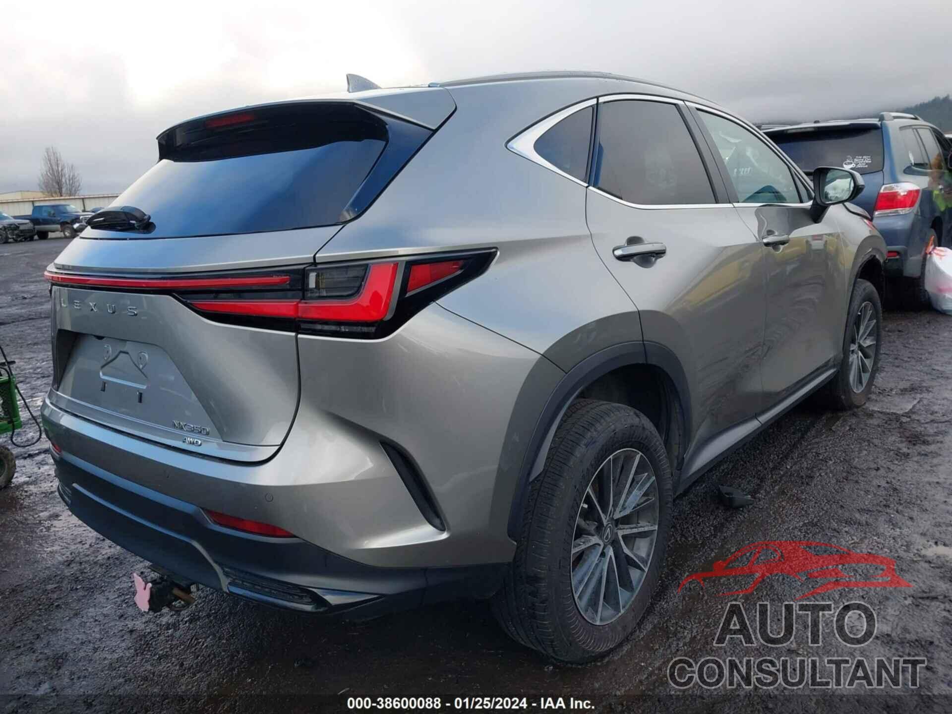 LEXUS NX 350 2022 - 2T2GGCEZ6NC007644